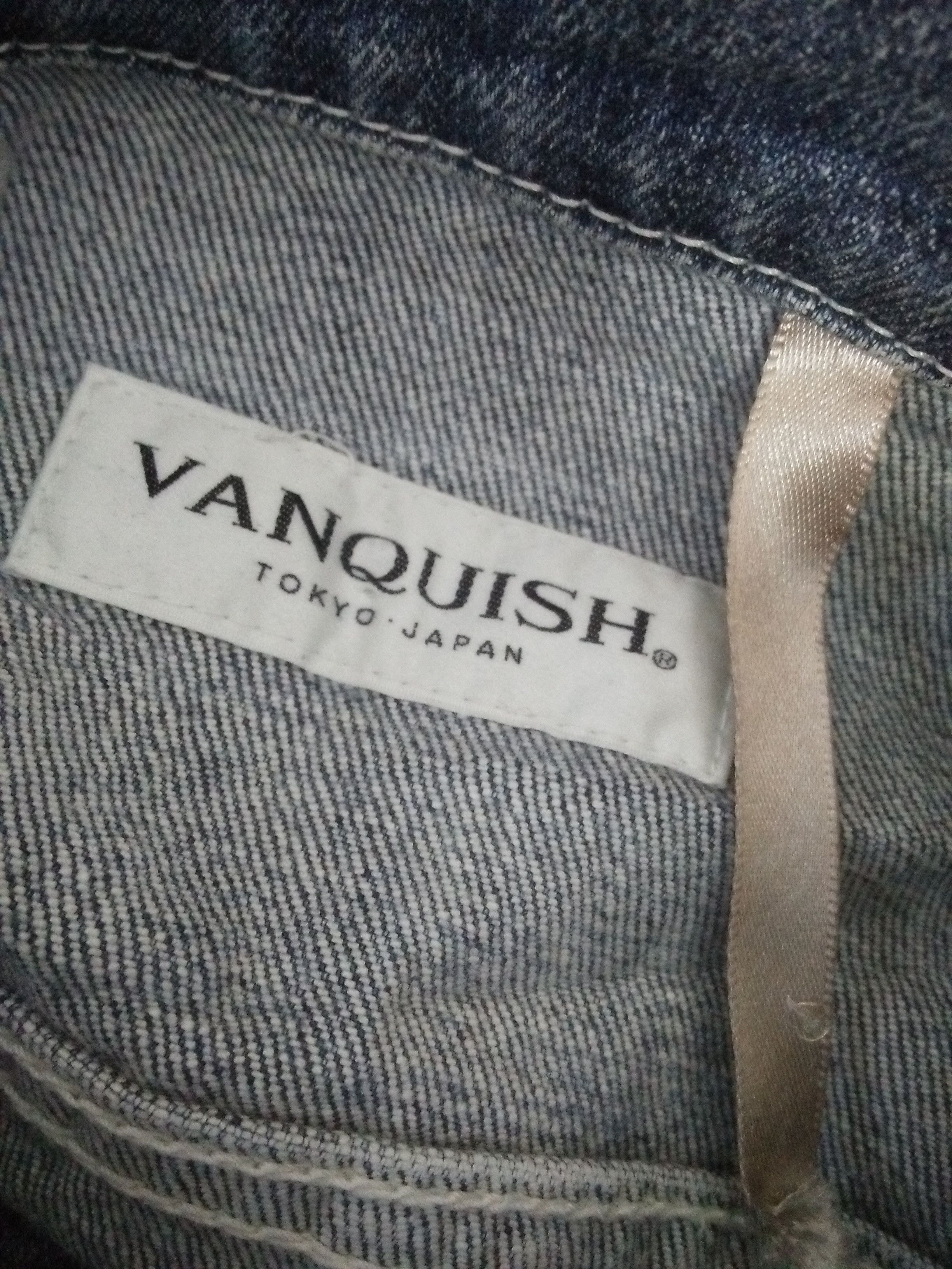 Vanquish VANQUISH TOKYO JAPAN DENIM JACKET (B169) Size US M / EU 48-50 / 2 - 6 Thumbnail