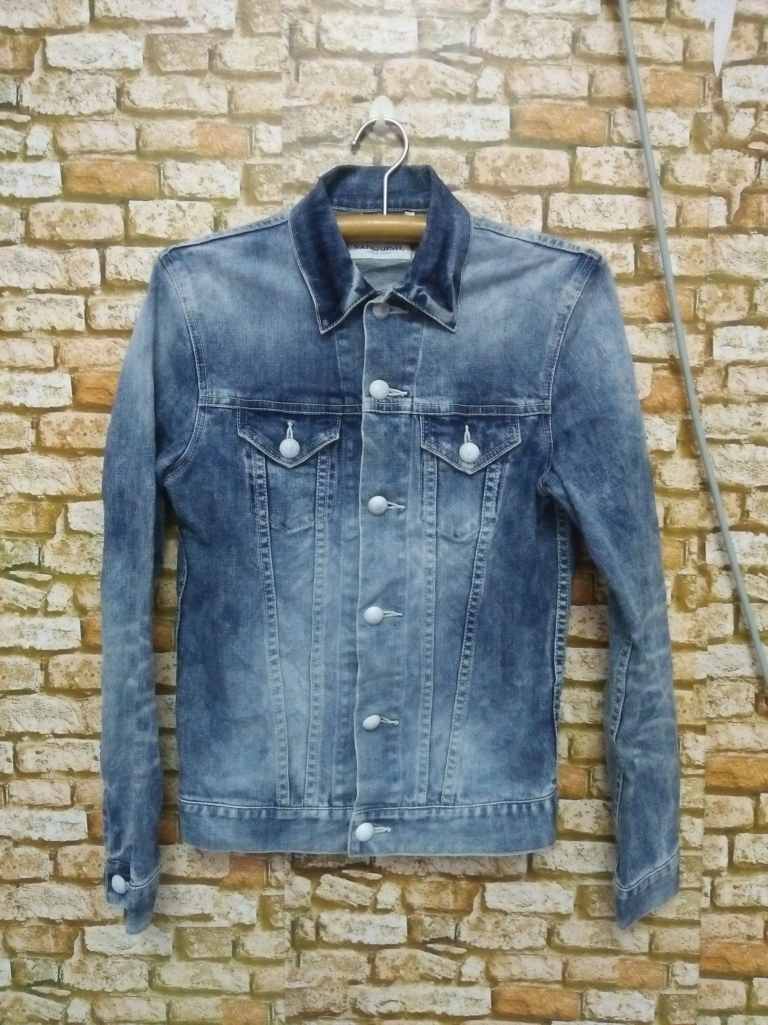 Vanquish VANQUISH TOKYO JAPAN DENIM JACKET (B169) Size US M / EU 48-50 / 2 - 1 Thumbnail
