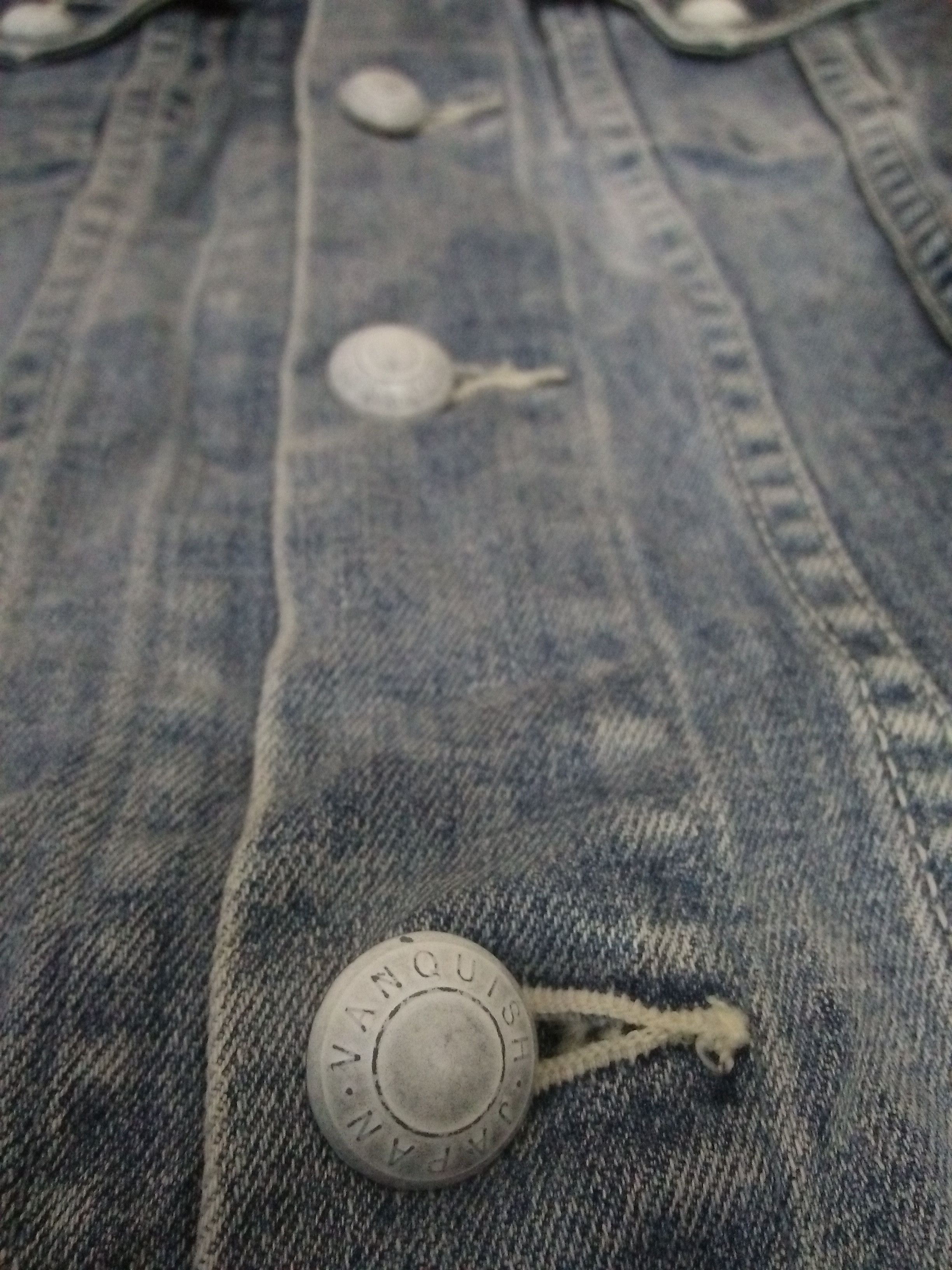 Vanquish VANQUISH TOKYO JAPAN DENIM JACKET (B169) Size US M / EU 48-50 / 2 - 4 Thumbnail