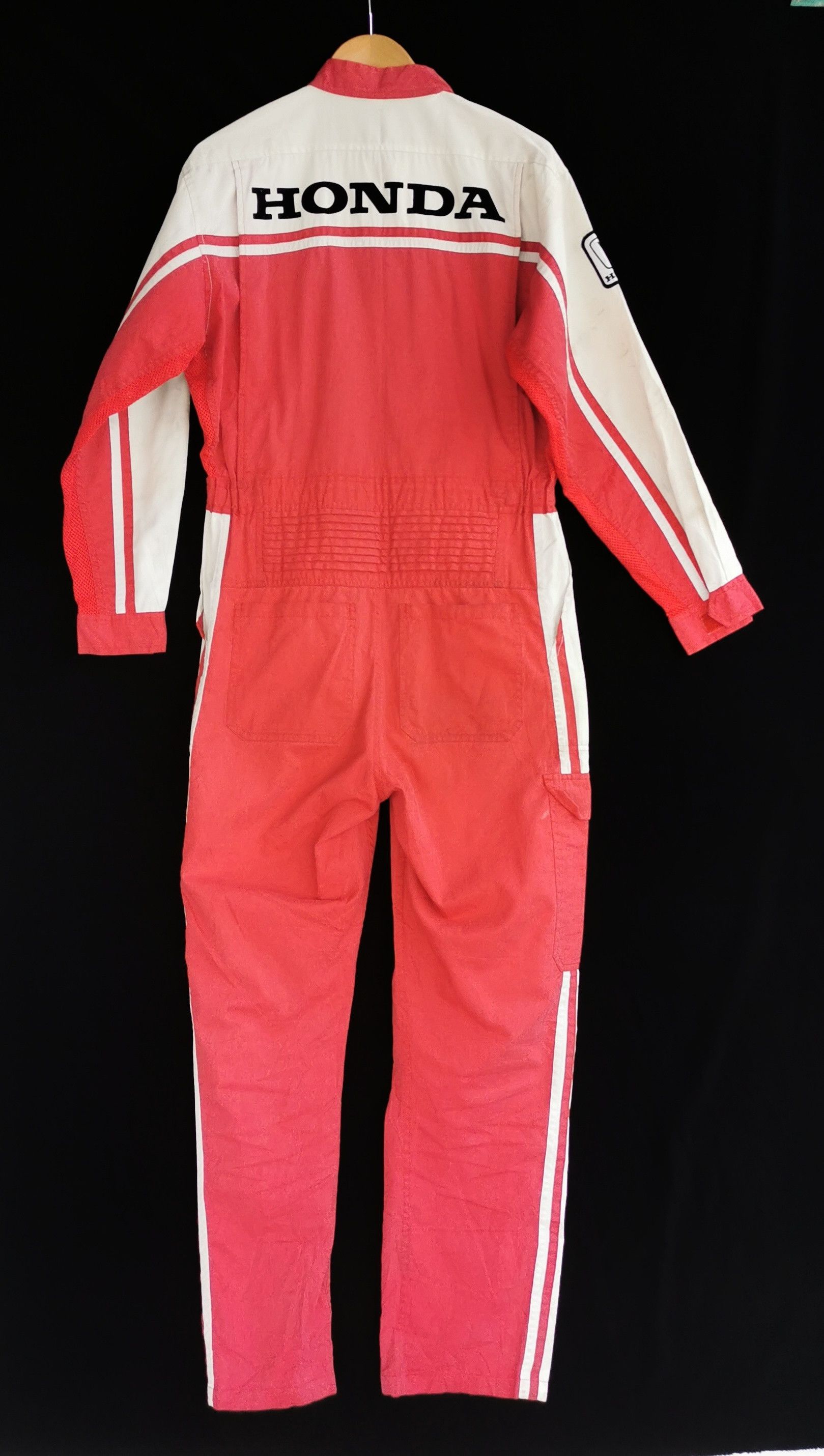 Honda Honda Sport Racing Redwhite Coverall Jackets Size US 34 / EU 50 - 1 Thumbnail