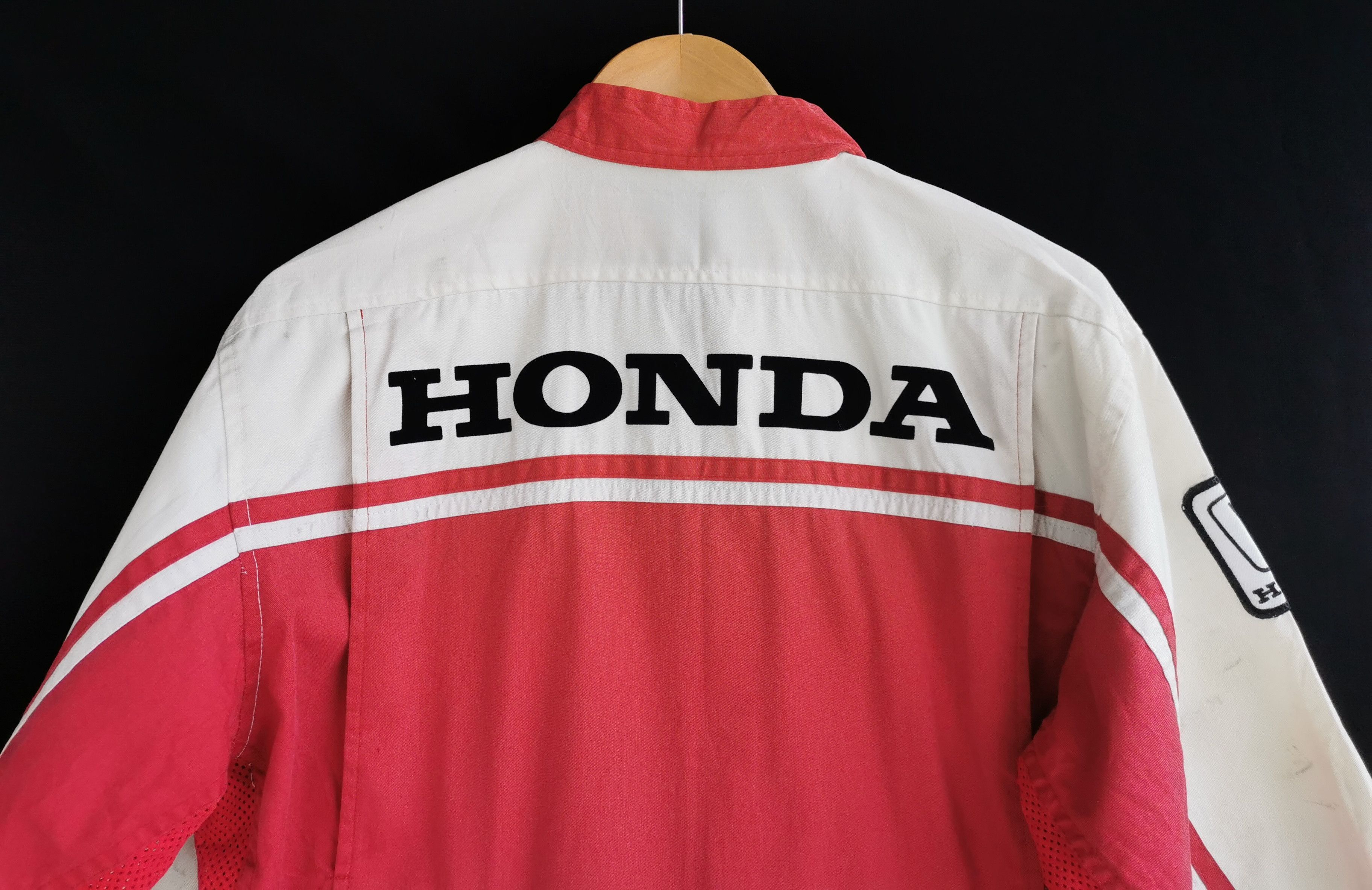 Honda Honda Sport Racing Redwhite Coverall Jackets Size US 34 / EU 50 - 11 Thumbnail