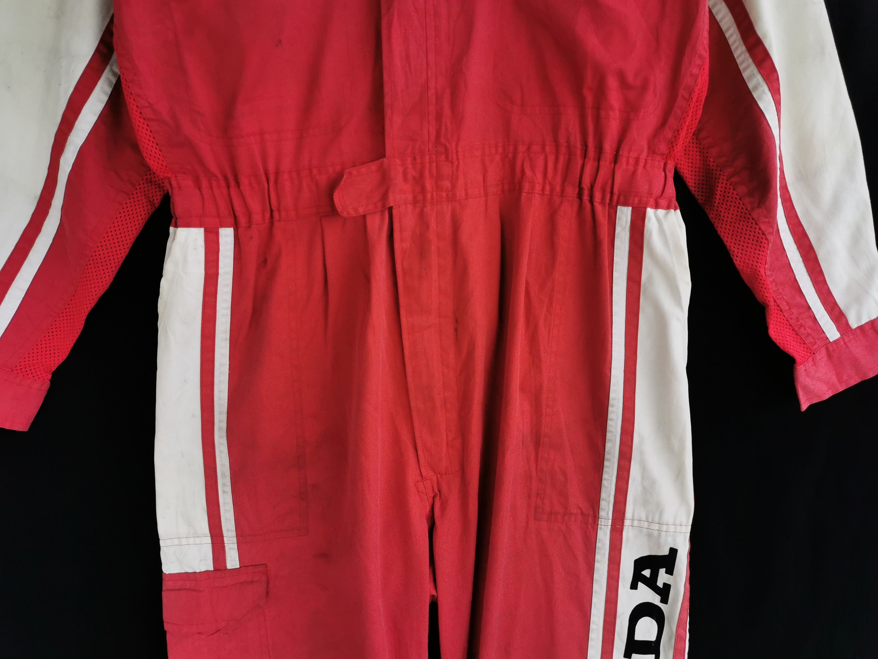 Honda Honda Sport Racing Redwhite Coverall Jackets Size US 34 / EU 50 - 7 Thumbnail