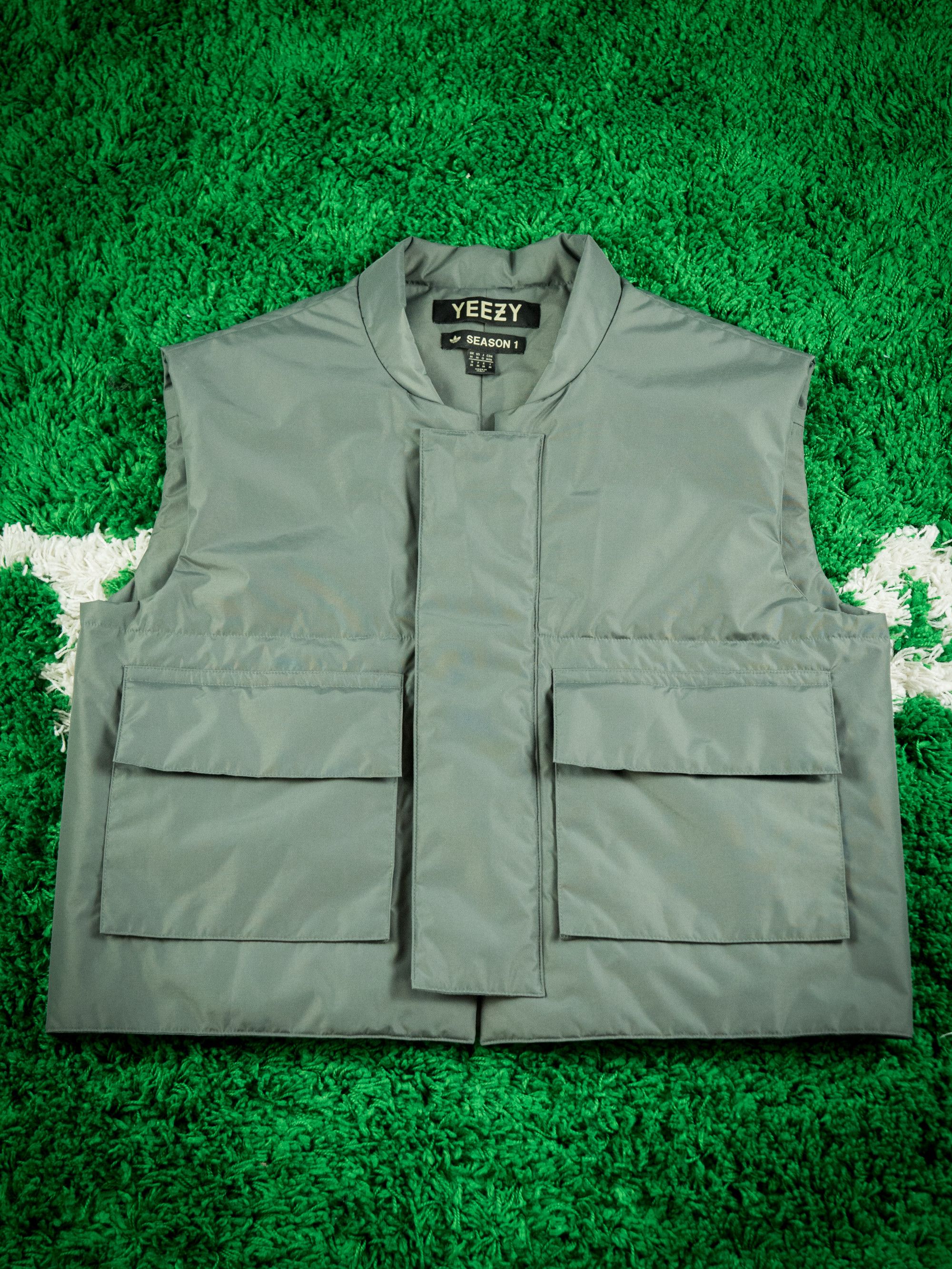 Adidas × Kanye West × Yeezy Rare YEEZY SEASON 1 Vest Smoke 