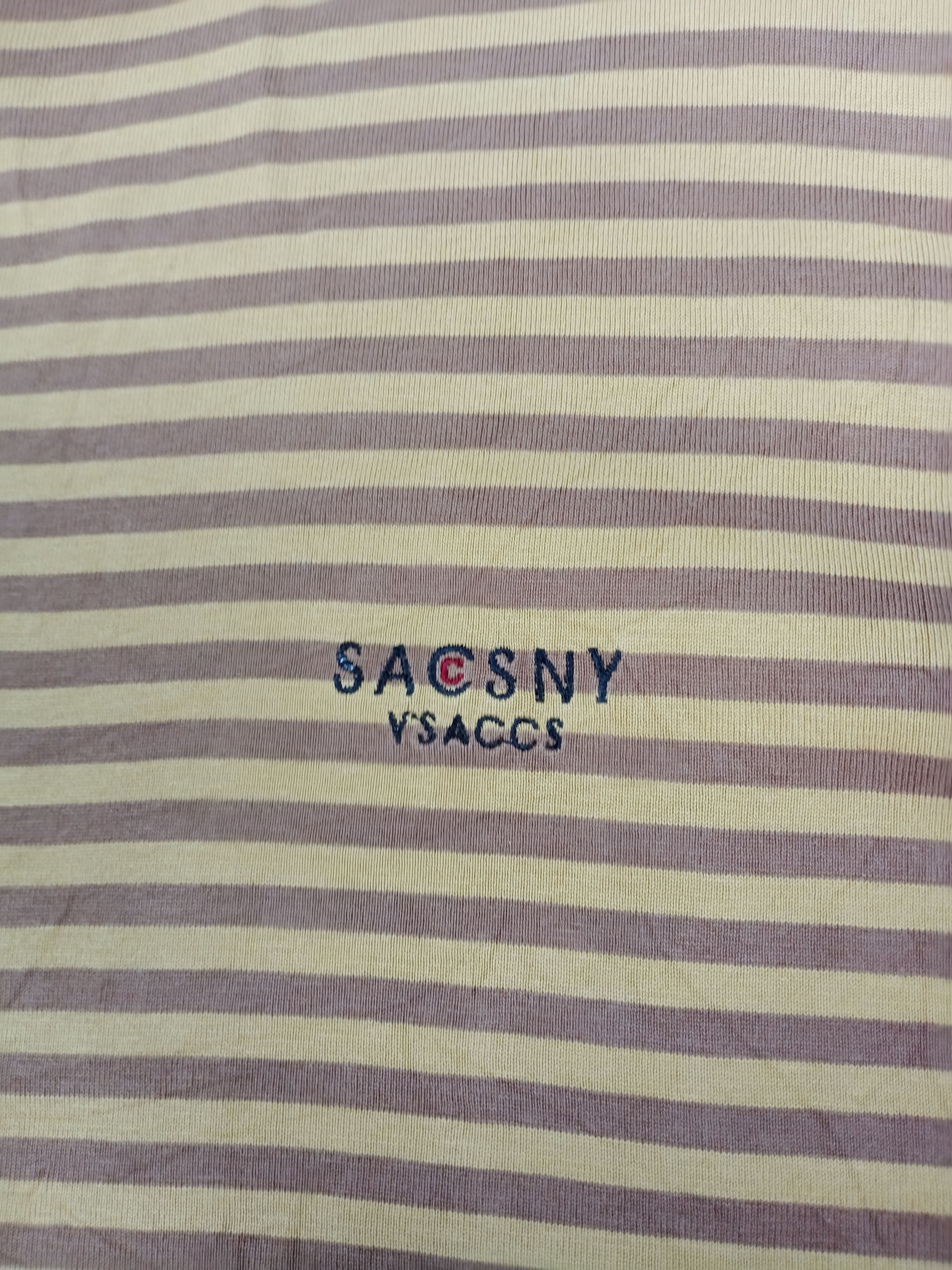 Y's for Men × Yohji Yamamoto Vintage Y'S Yohji Yamamoto Striped T-shirt Size US M / EU 48-50 / 2 - 7 Thumbnail