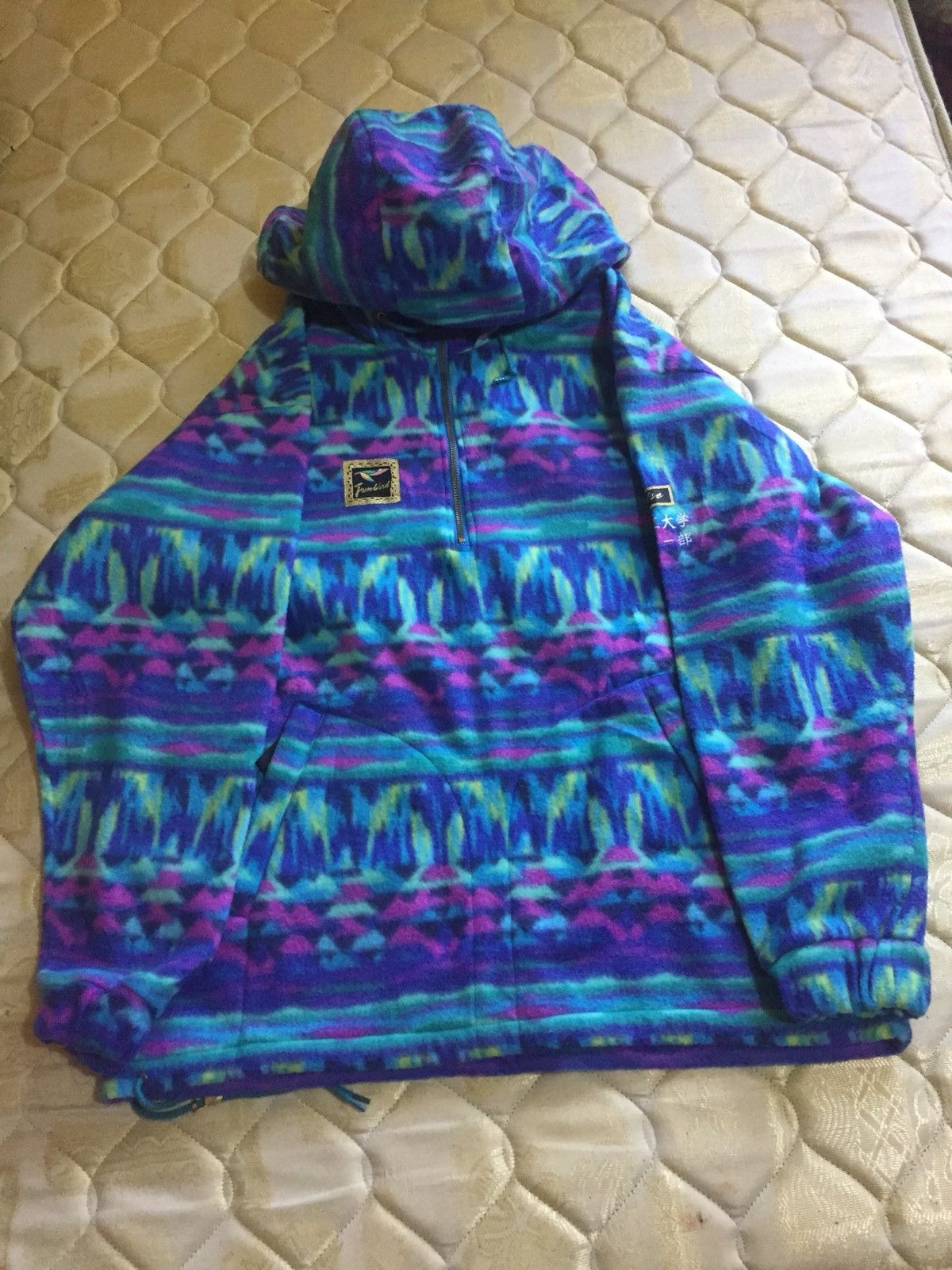 Japanese Brand Impulse Fleece Aztec Hoodie | Grailed