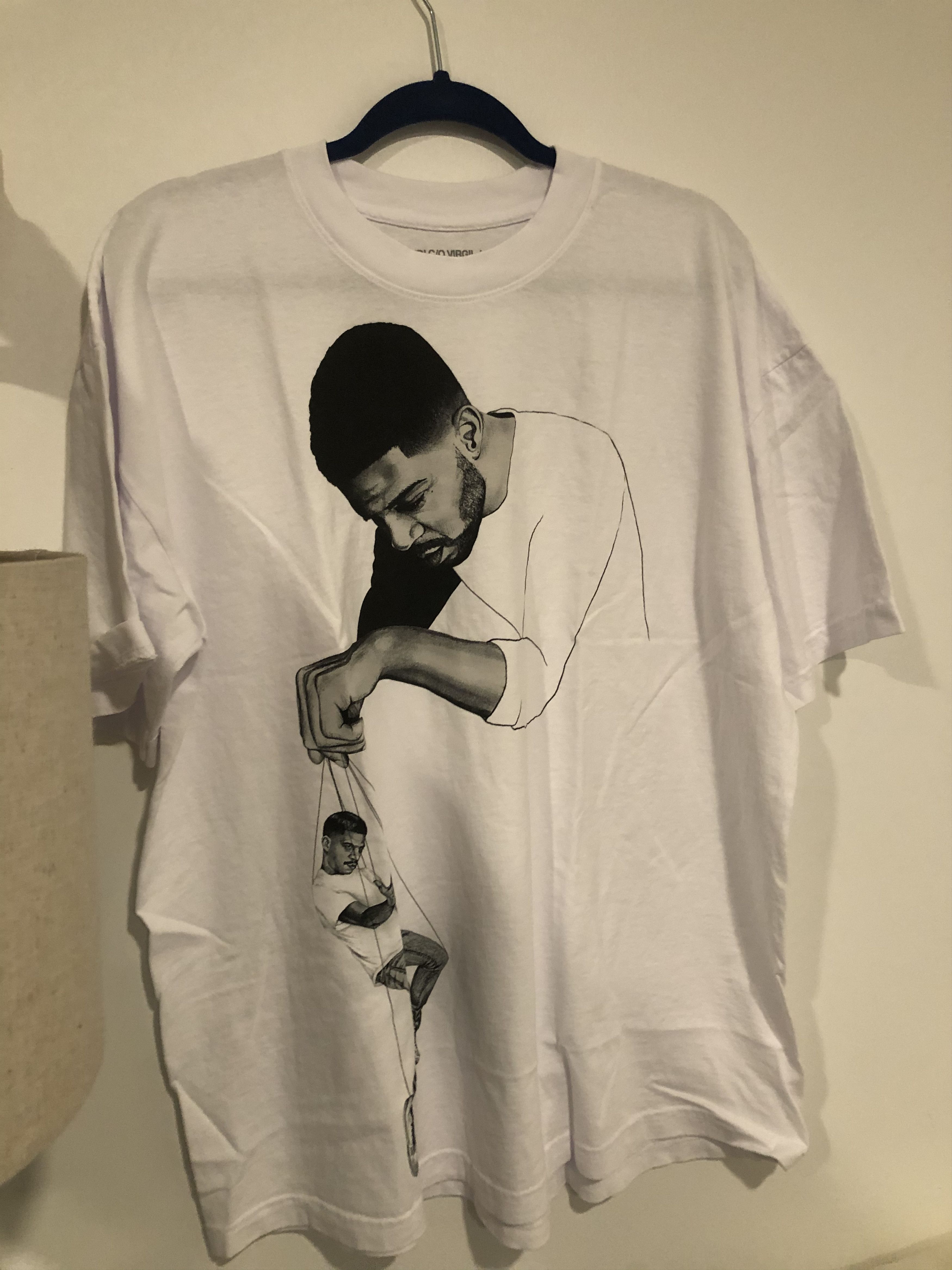 Kid Cudi Off White Kid Cudi Virgil Abloh Leader of The Delinquents Tee Shirt Grailed