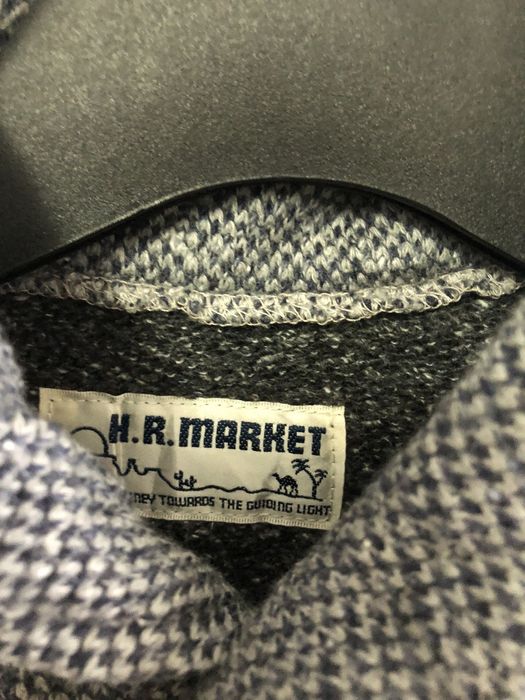 Japanese Brand HR MARKET Cardigan Jacket Sweater | Grailed