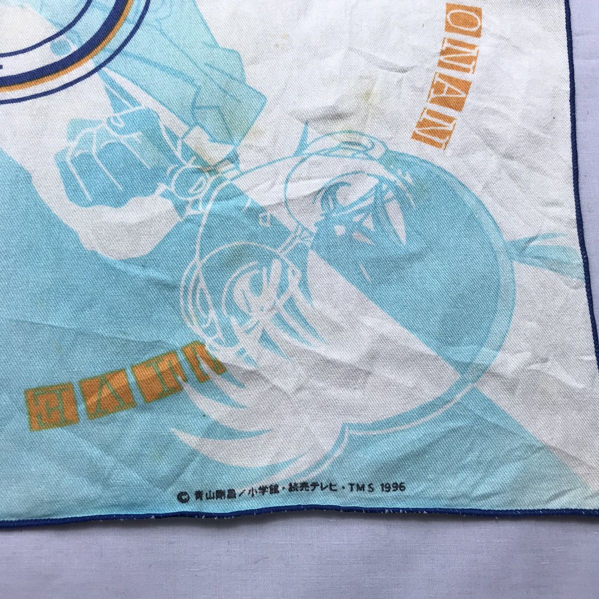 Cartoon Network Vintage 90s DETECTIVE CONAN anime bandana handkerchief Size ONE SIZE - 5 Thumbnail