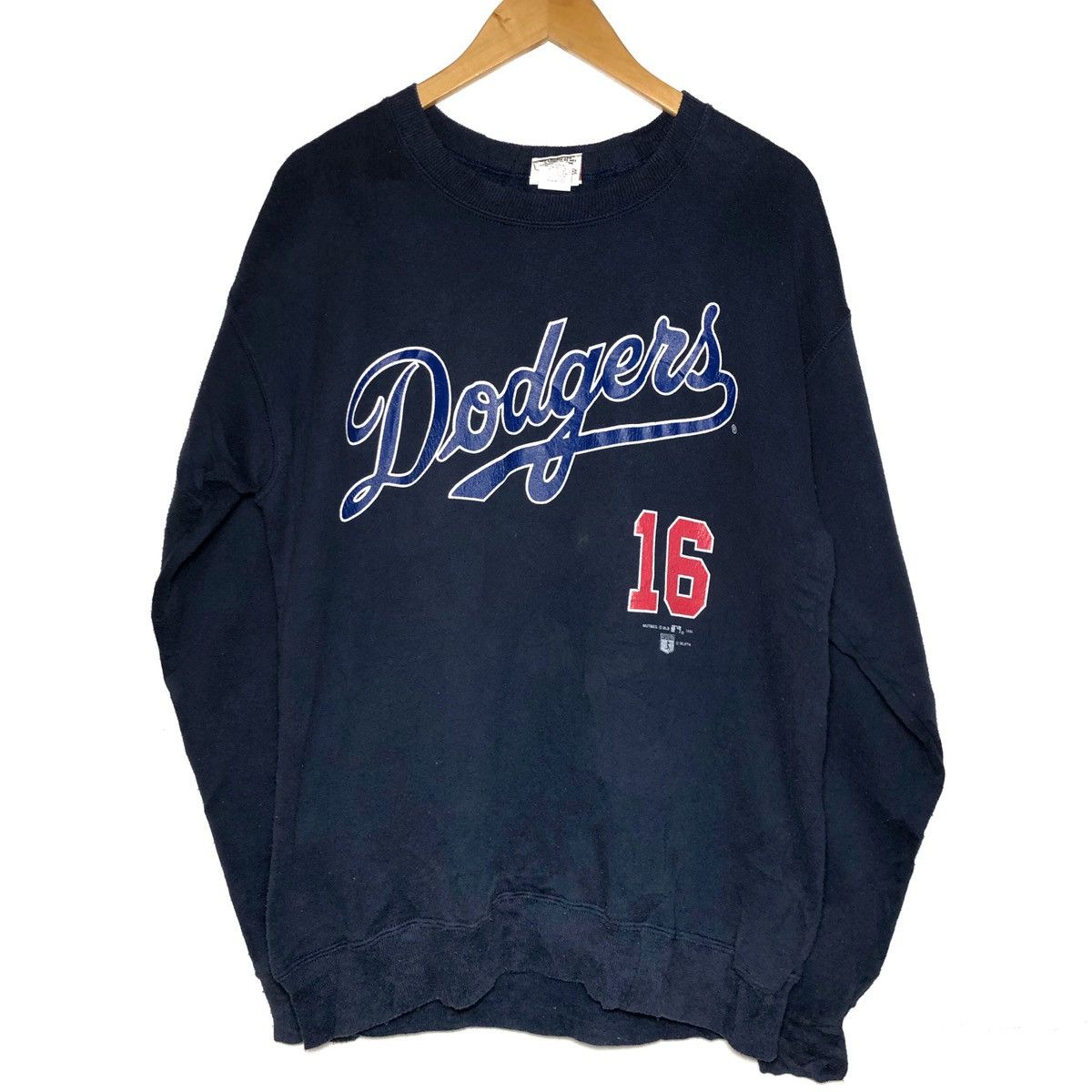 Vintage Nutmeg Dodgers Nomo 16 sweatshirt Made in Usa