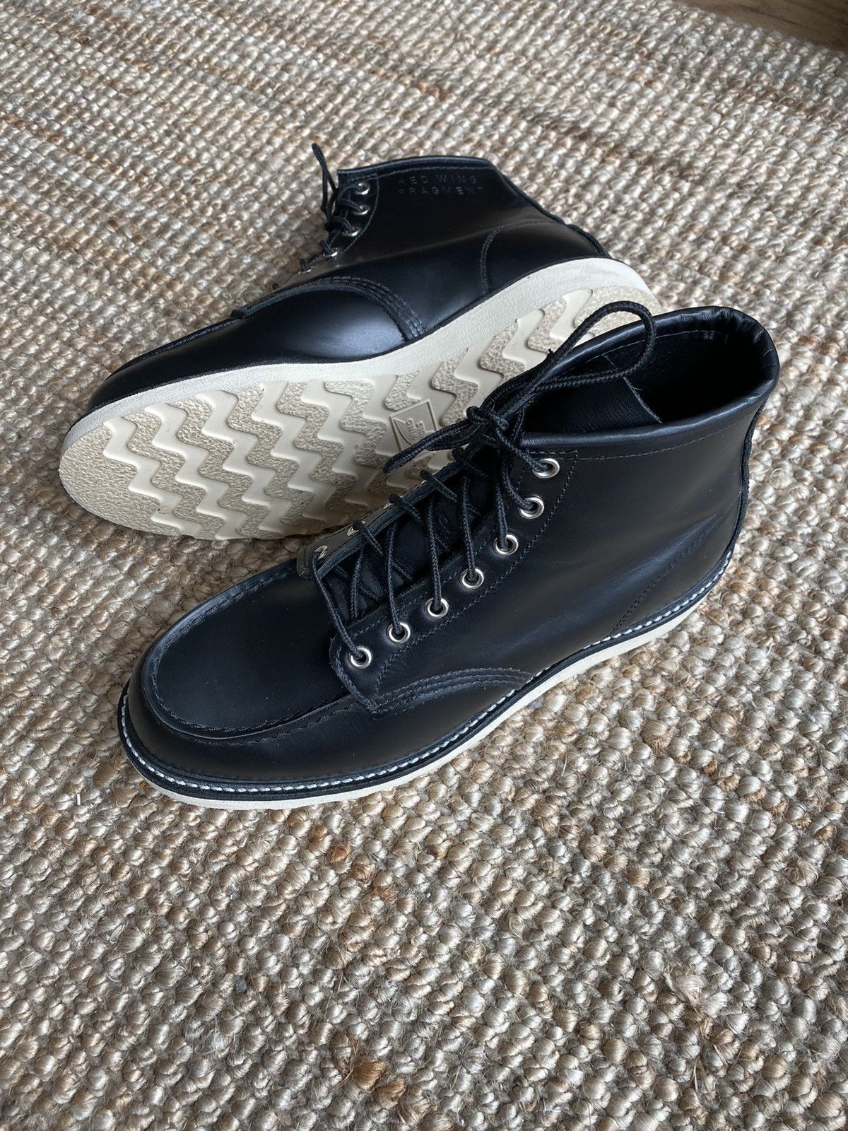 RED WING FRAGMENT別注 4679 MOC TOE US9E fragment design x Red Wing 4679 Moc Toe: Release Info