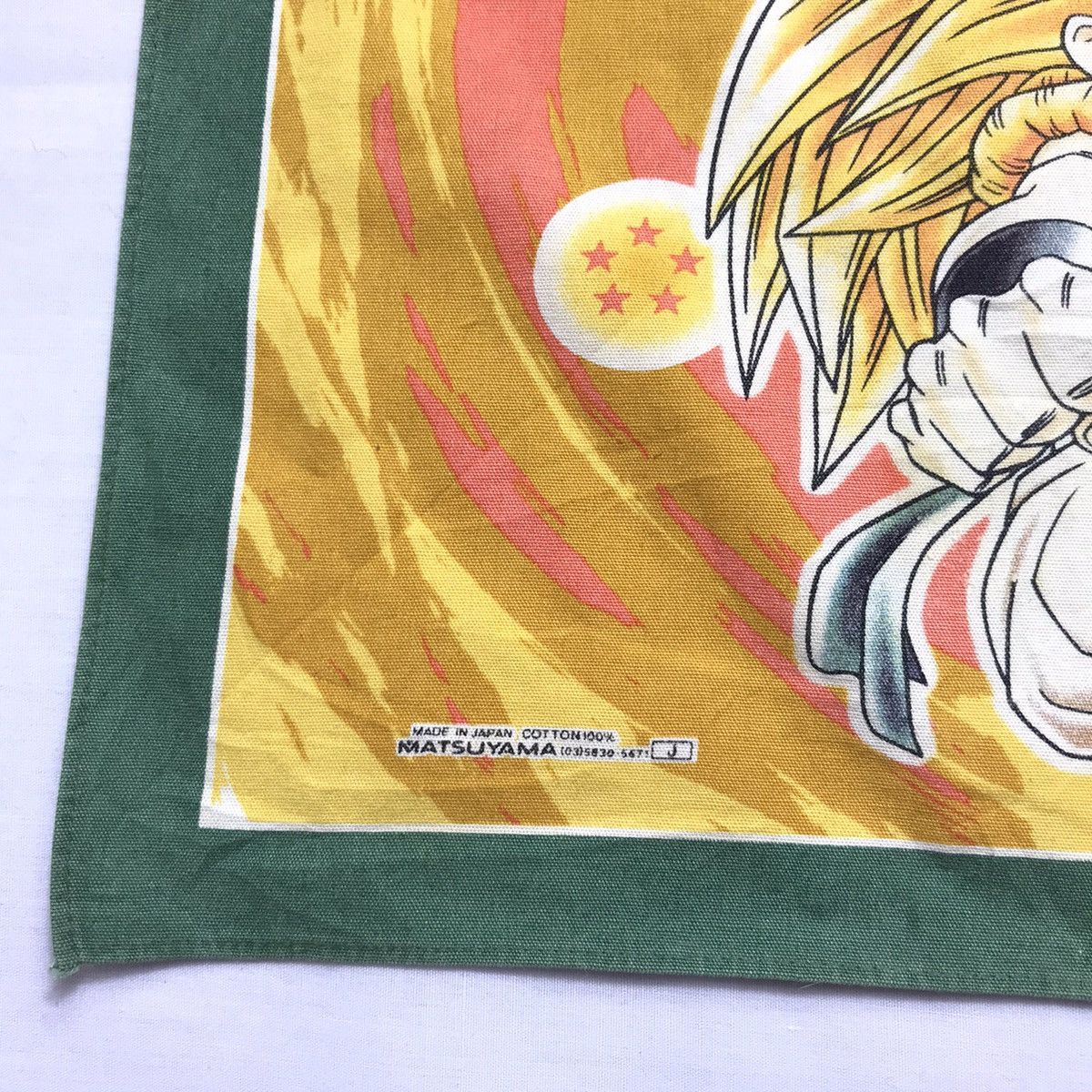 Cartoon Network Vintage DRAGONBALL Z bandana handkerchief anime naruto Size ONE SIZE - 2 Thumbnail
