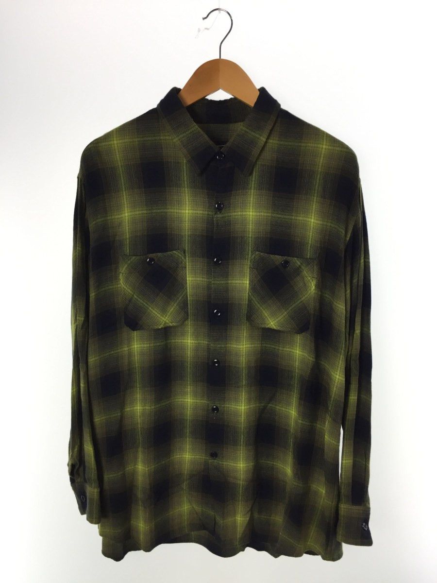 トップス LAD MUSICIAN 23SS BLOCK CHECK LONG SHIRT LAD MUSICIAN（ラッドミュージシャン）の「BLOCK CHECK LONG