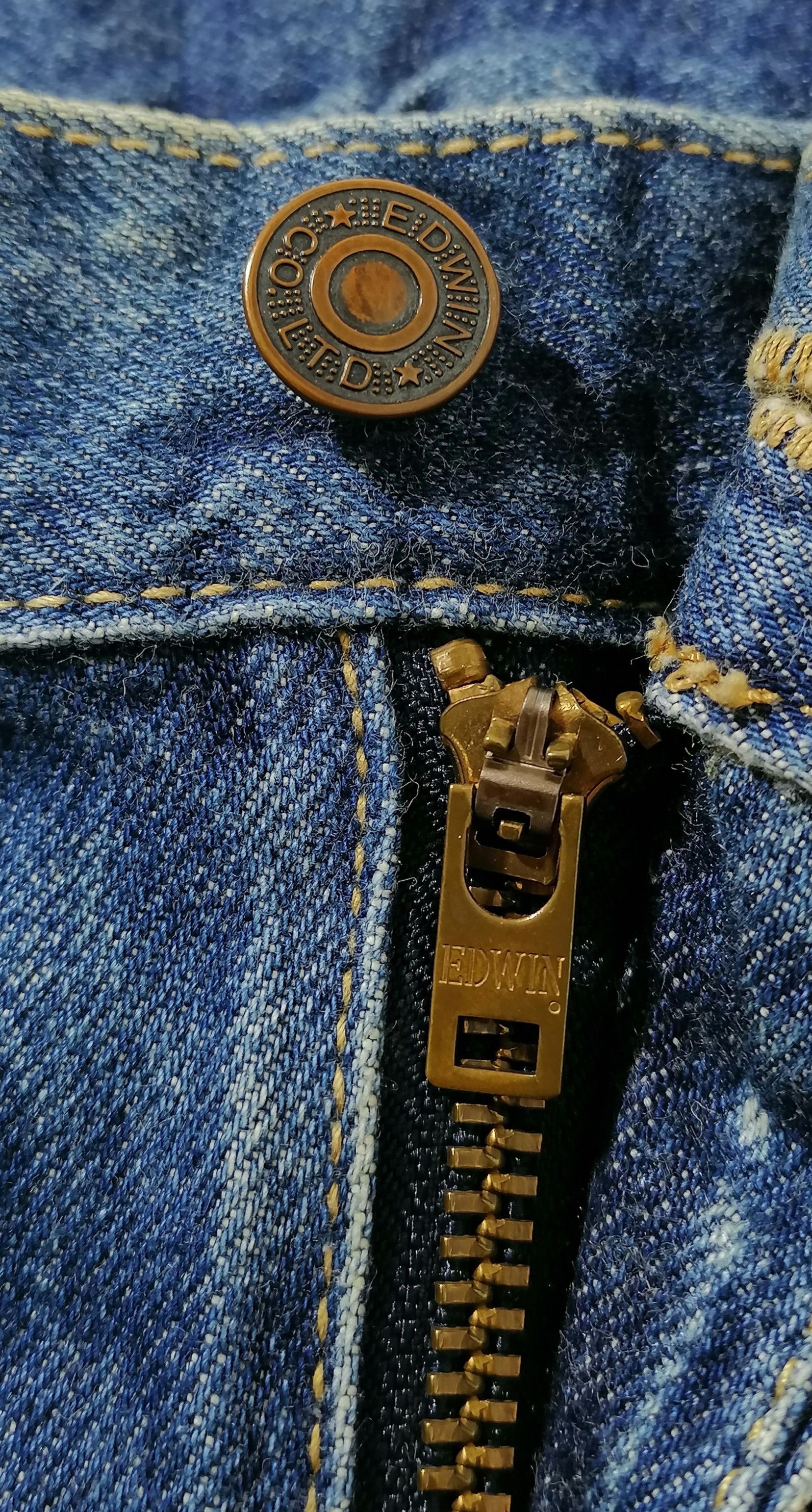 Edwin Edwin Lot 1415-00 Straight Cut Denim Jeans Size US 32 / EU 48 - 3 Thumbnail