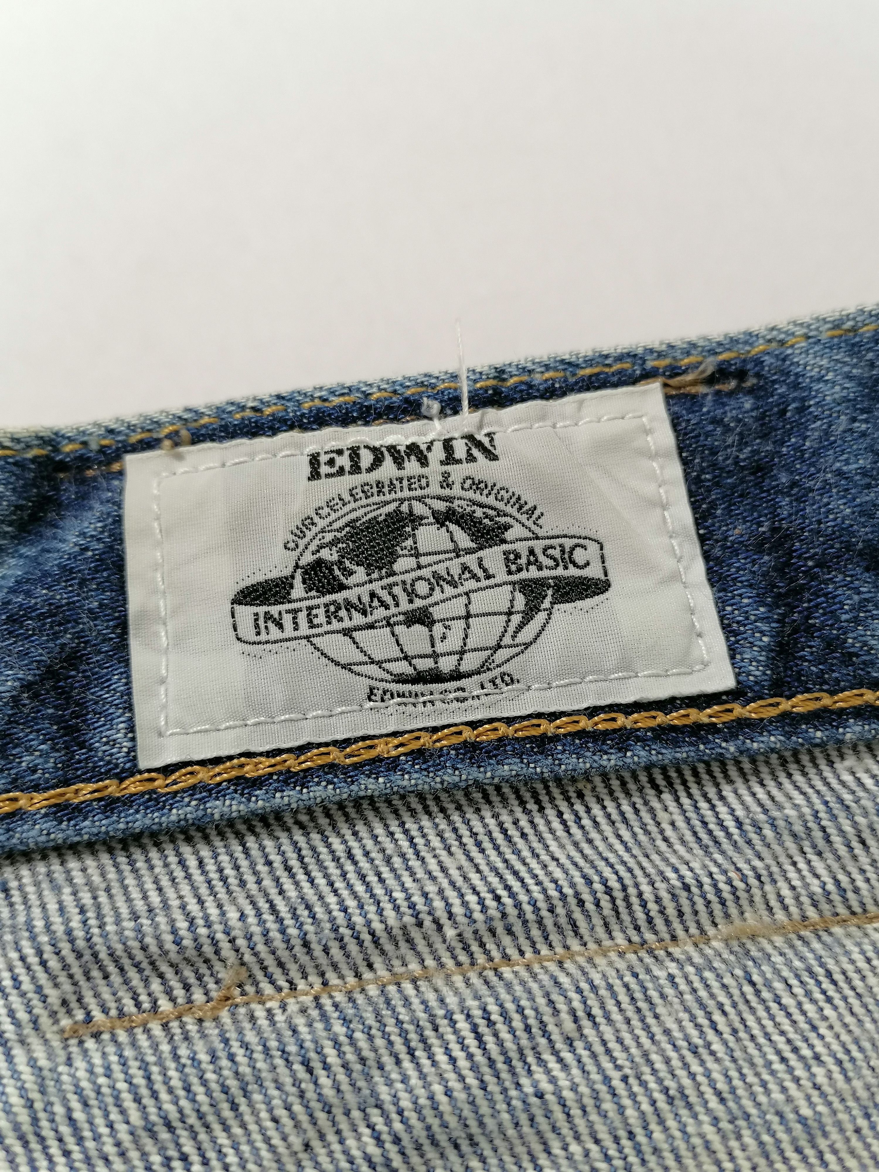Edwin Edwin Lot 1415-00 Straight Cut Denim Jeans Size US 32 / EU 48 - 7 Thumbnail