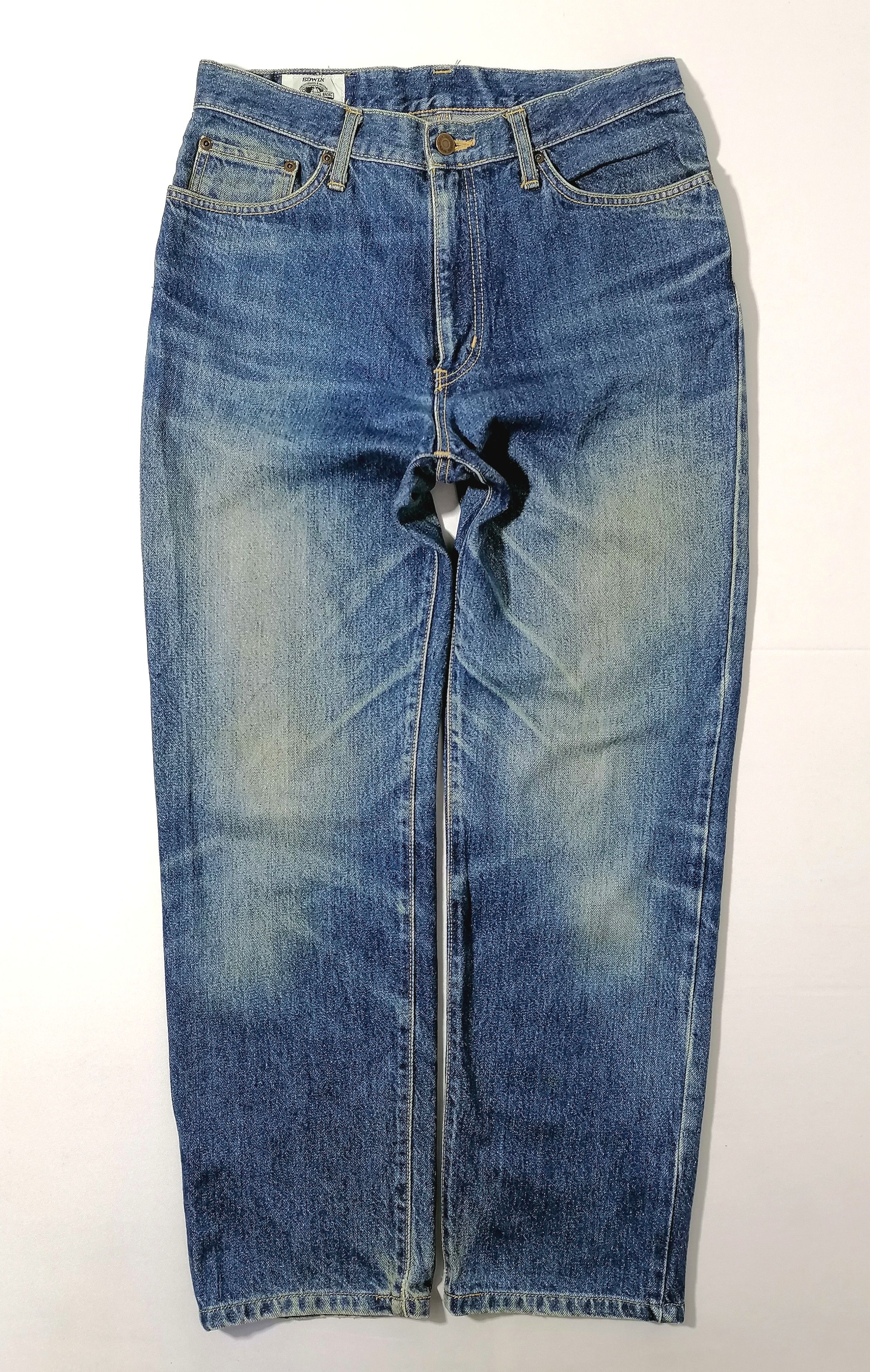 Edwin Edwin Lot 1415-00 Straight Cut Denim Jeans Size US 32 / EU 48 - 1 Thumbnail