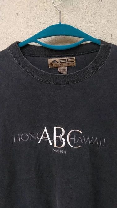 Vintage 🔥 TRUE VINTAGE 90s ABC DESIGN HONOLULU HAWAII T SHIRTS Size US M / EU 48-50 / 2 - 2 Thumbnail