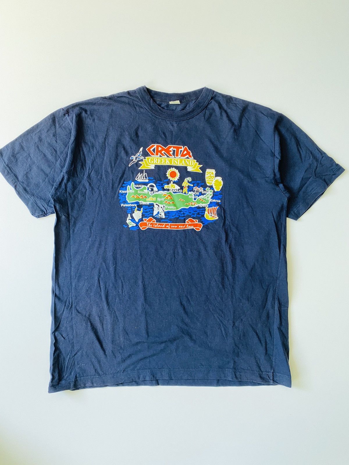 Vintage Creta Greek Island T-shirt | Grailed