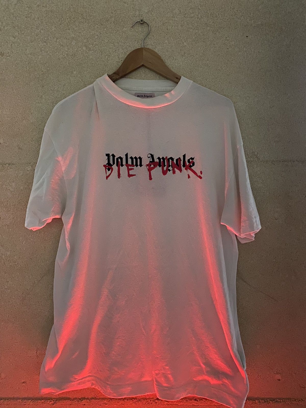 Palm Angels Palm Angels X Playboi Carti ‘die Punk White Tee Grailed