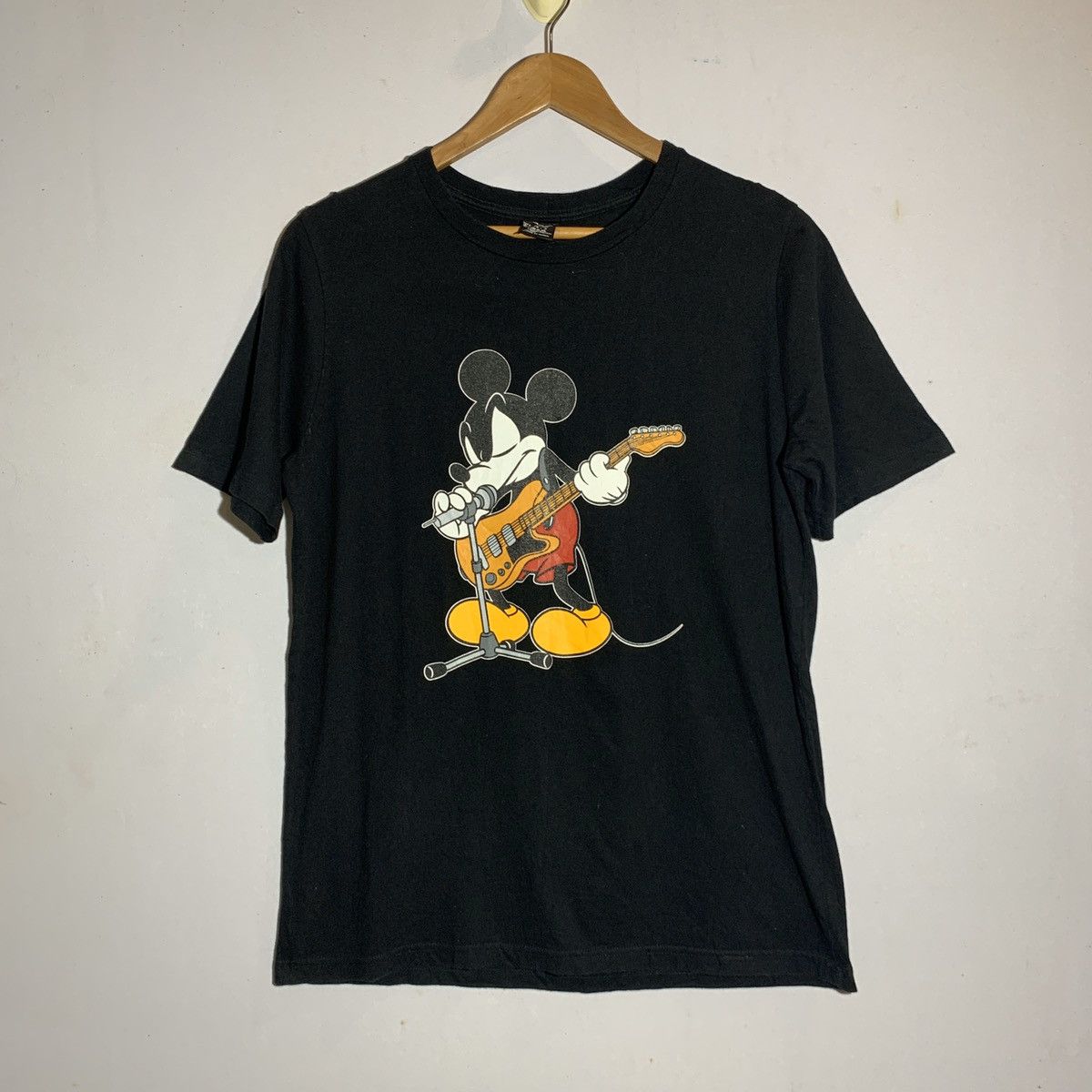 Number (n)ine ナンバーナイン Mickey Disney NWT Number (N)ine Singing Mickey Shirt Navy Size 3 Medium