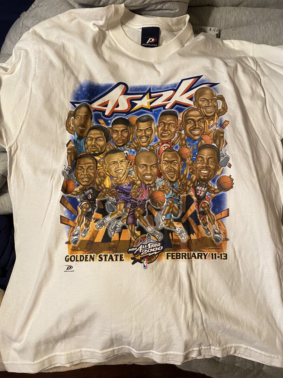 Vintage 2000 NBA all star game t authentic shirt