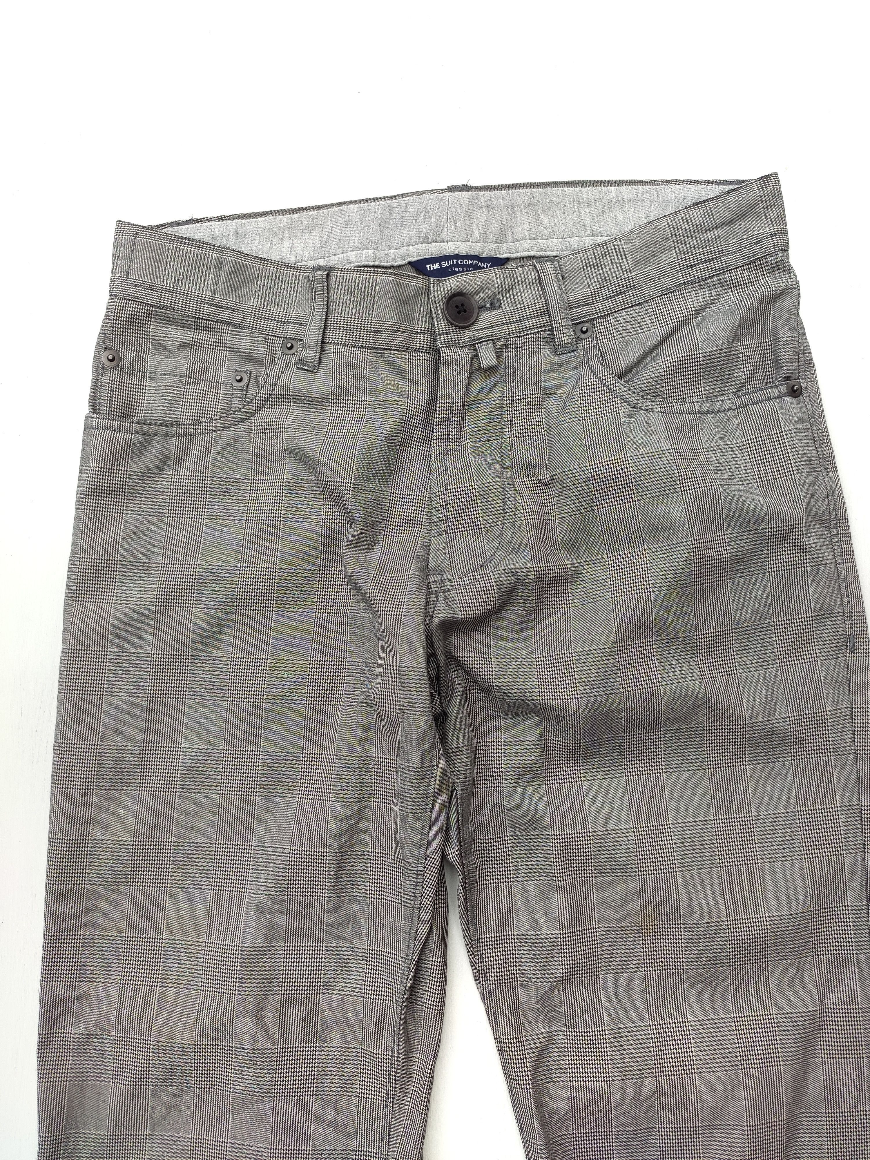 Japanese Brand The Suit Company pants Chekered Size US 29 - 3 Thumbnail