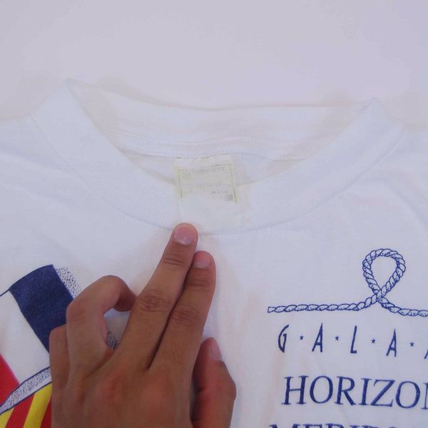 Vintage 90’s Sailing Flags tee Grailed