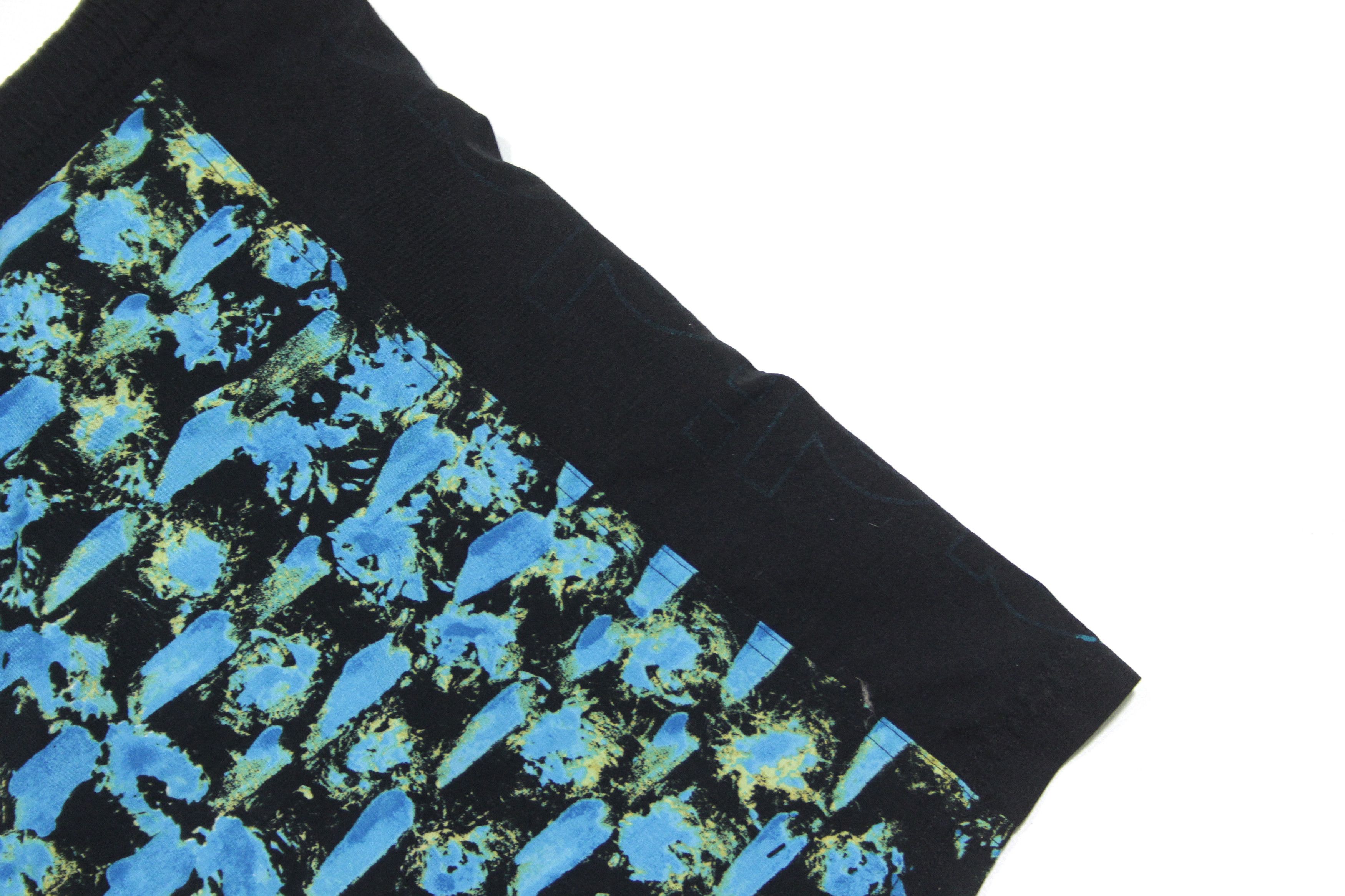Adidas 90S Big Logo Patterned Swim Shorts L Size Size US 34 / EU 50 - 4 Thumbnail