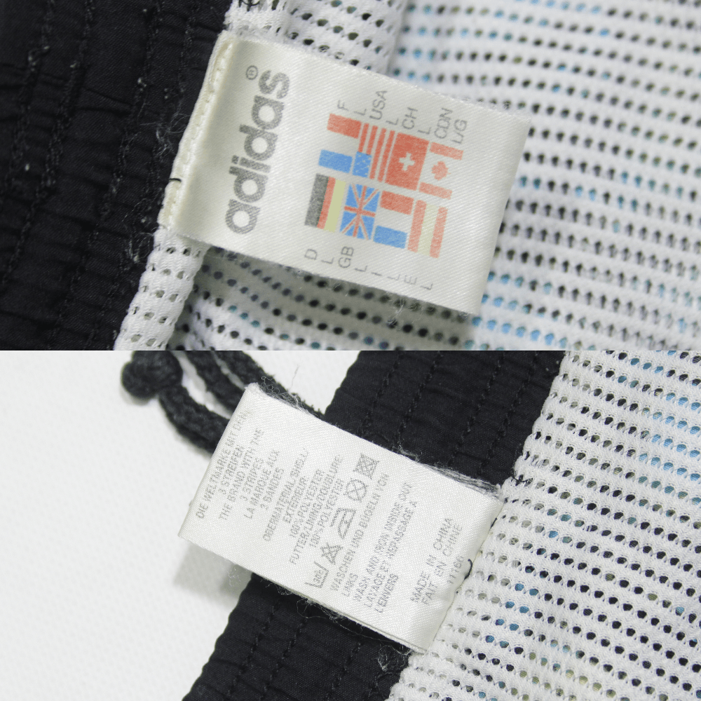 Adidas 90S Big Logo Patterned Swim Shorts L Size Size US 34 / EU 50 - 8 Thumbnail