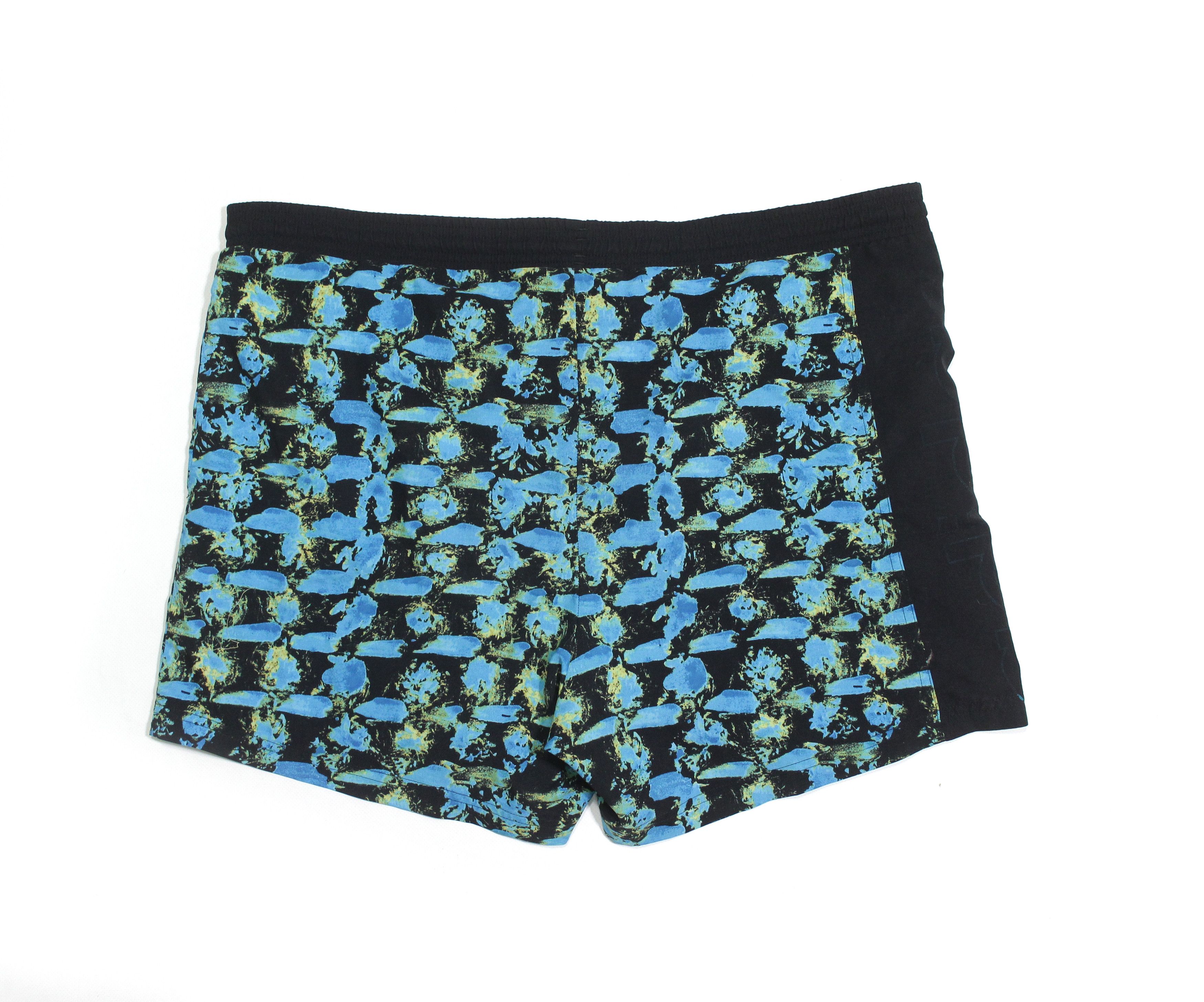 Adidas 90S Big Logo Patterned Swim Shorts L Size Size US 34 / EU 50 - 2 Thumbnail