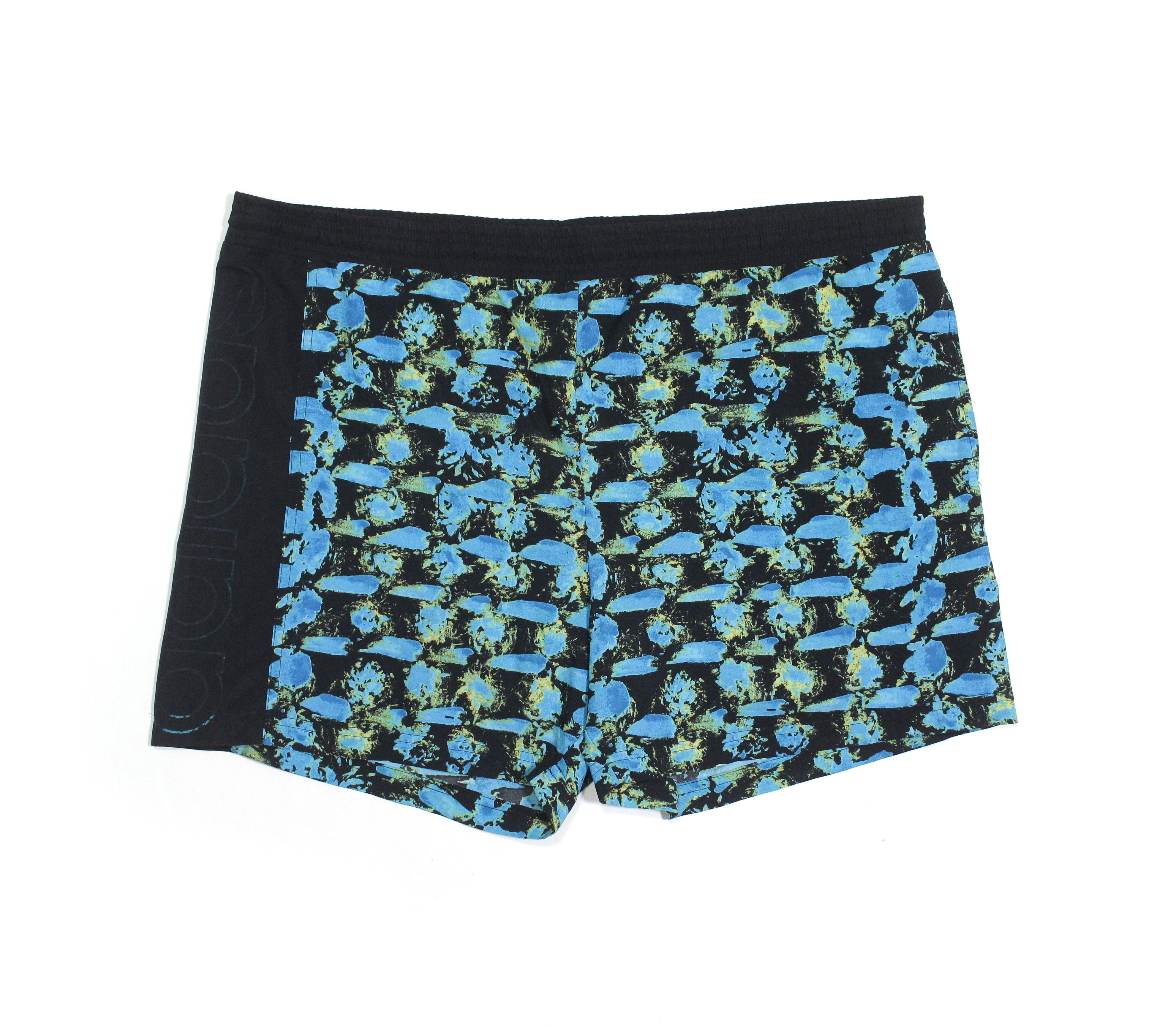 Adidas 90S Big Logo Patterned Swim Shorts L Size Size US 34 / EU 50 - 1 Thumbnail