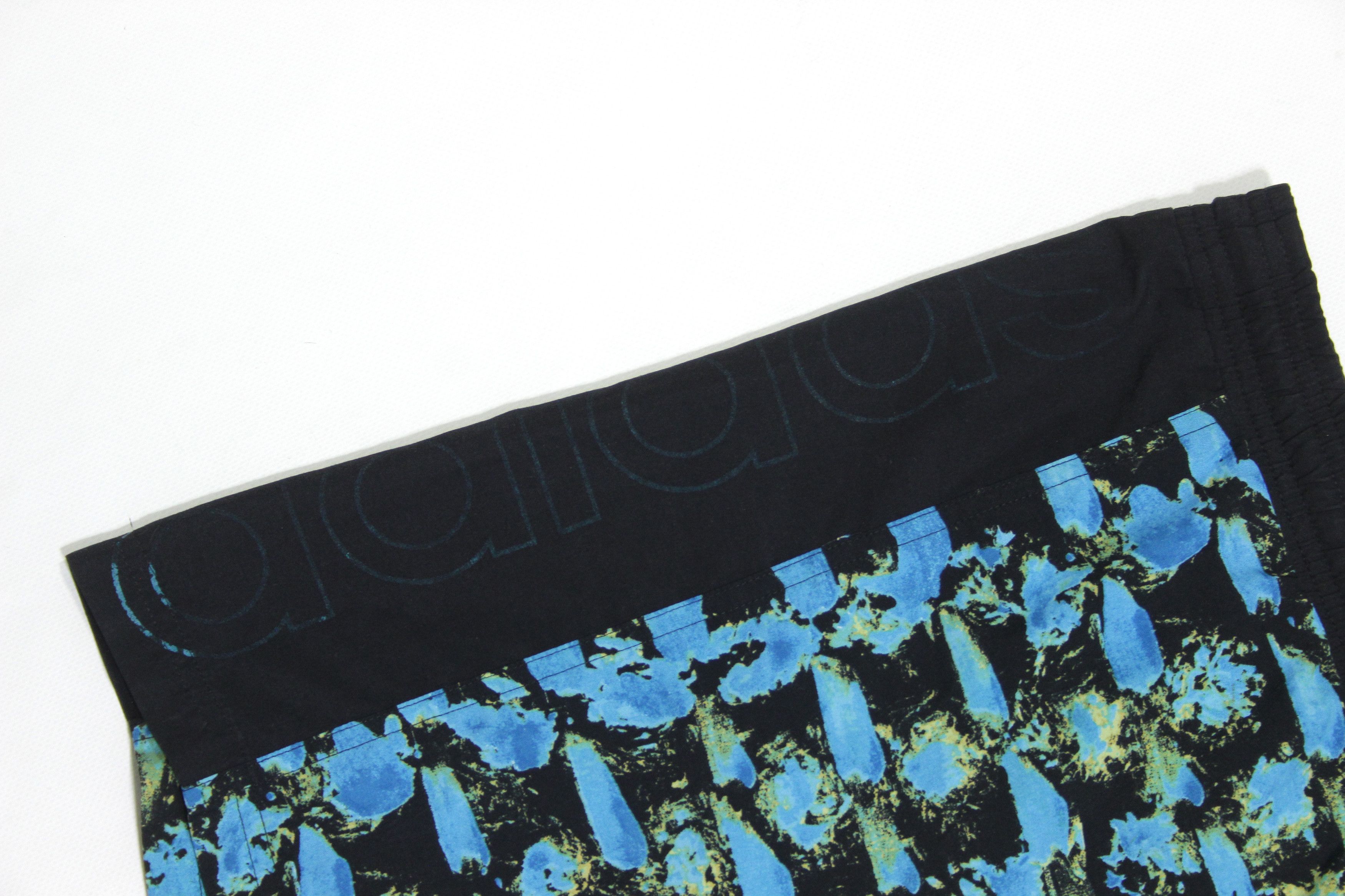 Adidas 90S Big Logo Patterned Swim Shorts L Size Size US 34 / EU 50 - 3 Thumbnail