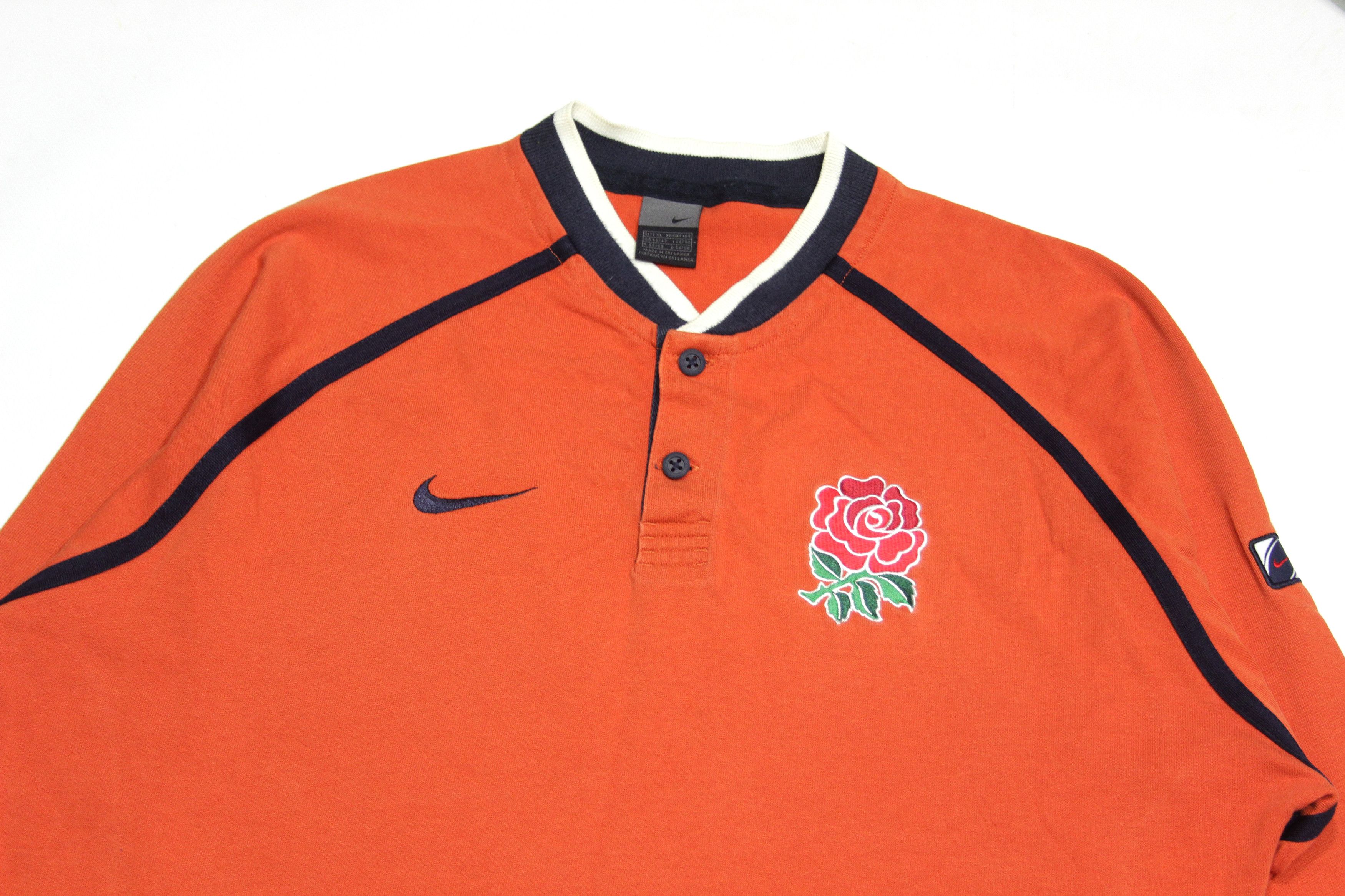 Nike Swoosh "Three Lions" Rugby England Sweatshirt Size US XL / EU 56 / 4 - 3 Thumbnail