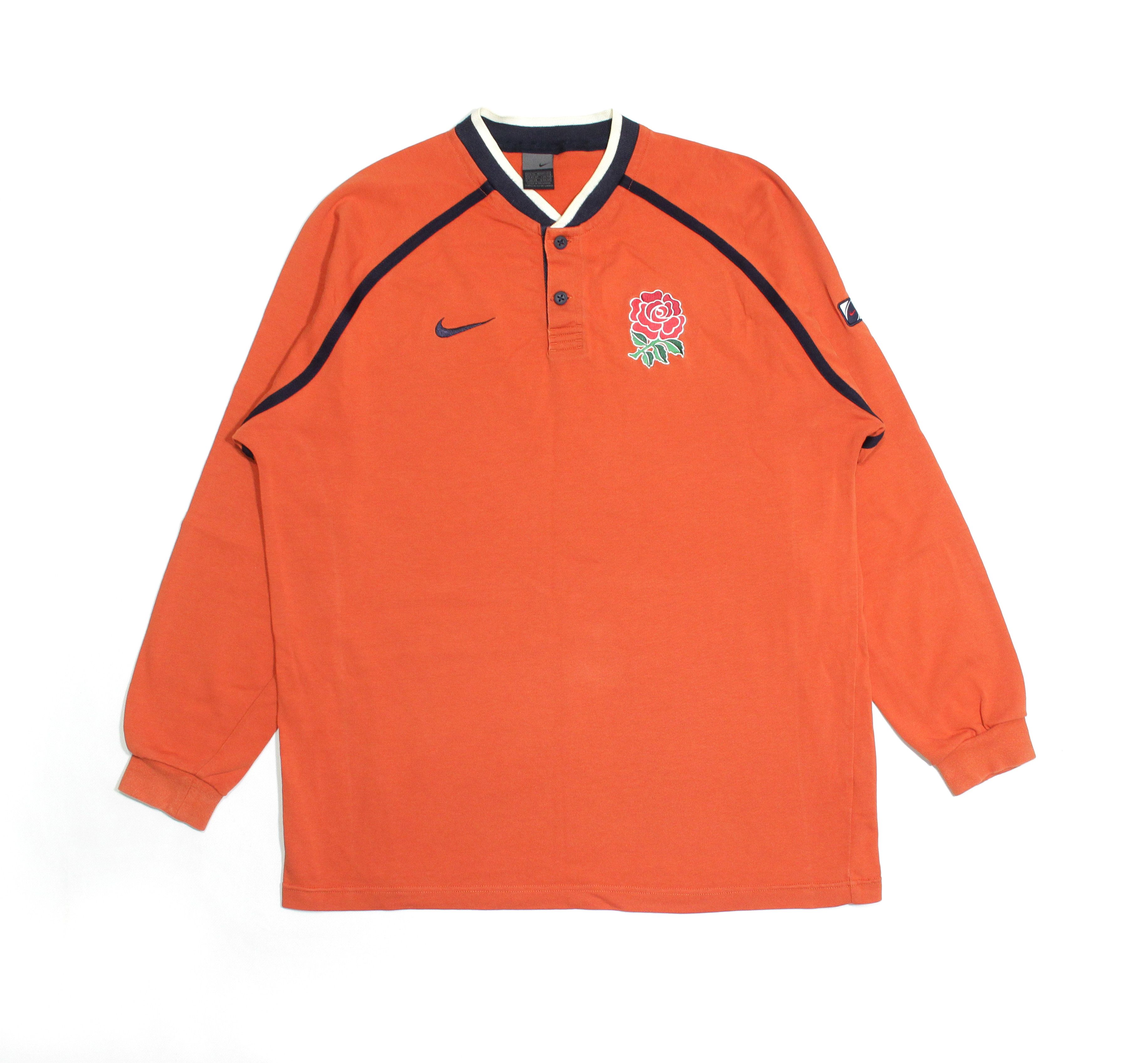 Nike Swoosh "Three Lions" Rugby England Sweatshirt Size US XL / EU 56 / 4 - 1 Thumbnail