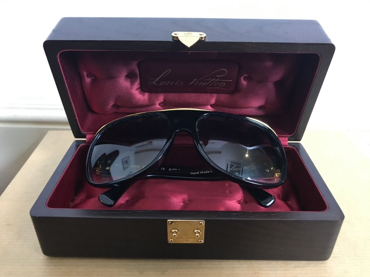 Louis Vuitton X Nigo Zillionaires Sunglasses Black for Men