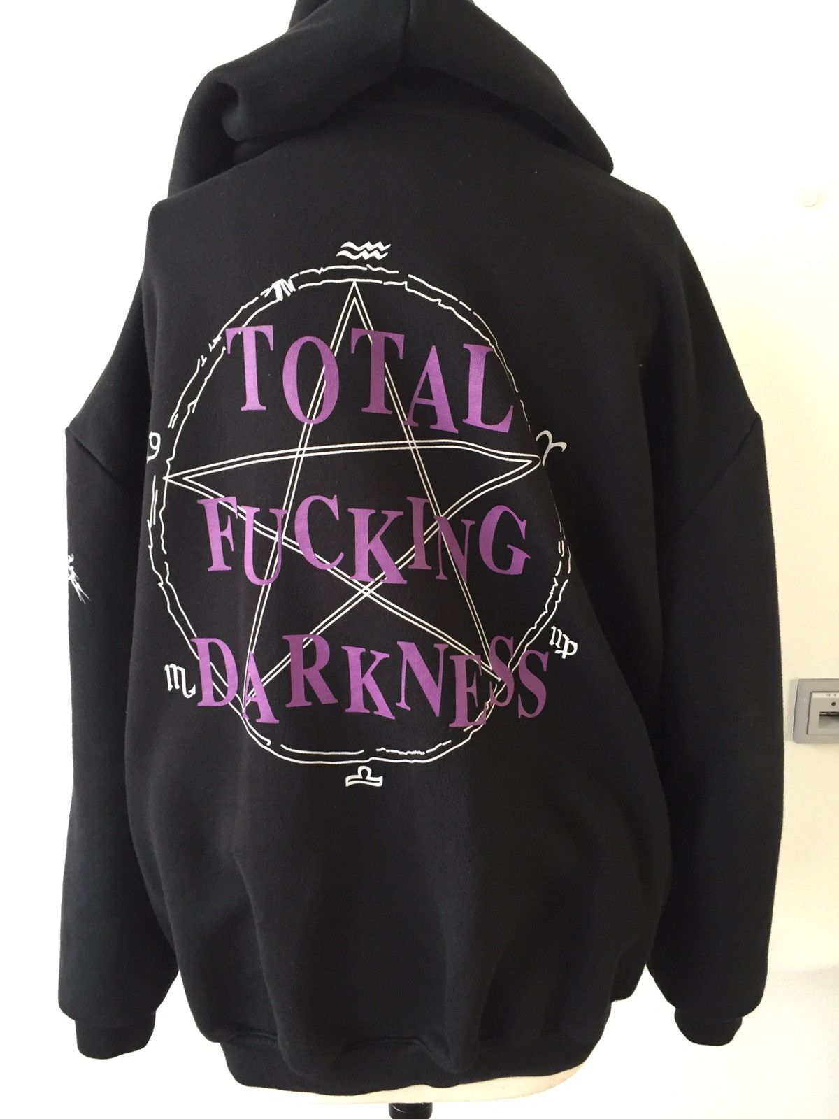 Vetements Vetements Total Fucking Darkness Hoodie | Grailed