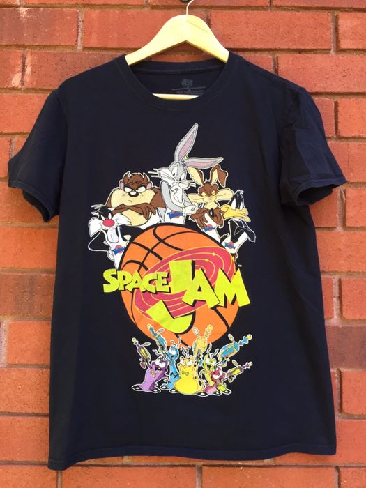 Vintage Michael Jordan Space Jam Movie T Shirt | Grailed