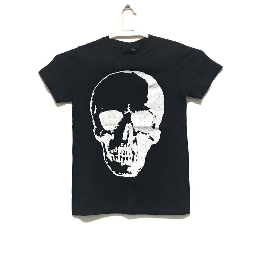 00s Japanese Label Scull Tee Y2K archive - メルカリ