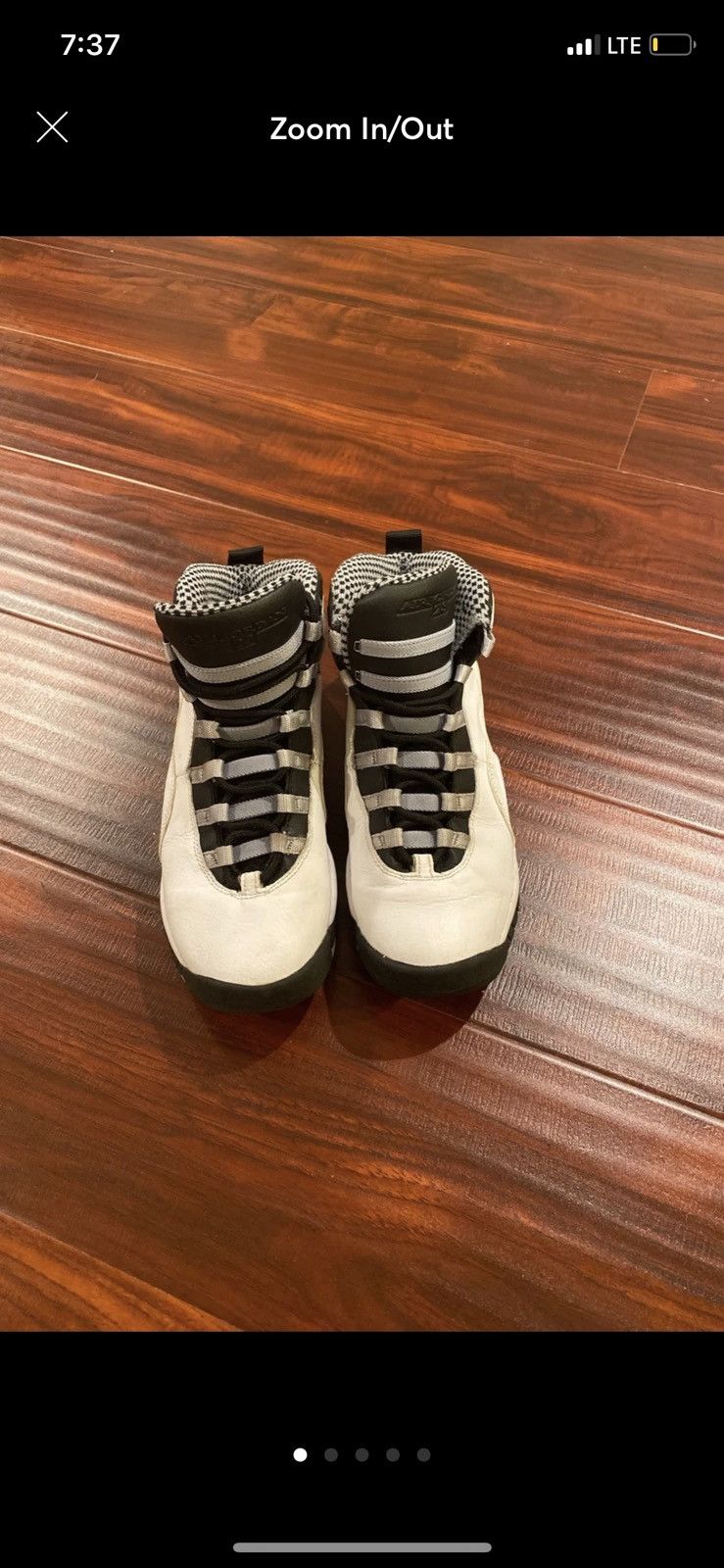 Air Jordan 10 Retro GS Steel 2013 size