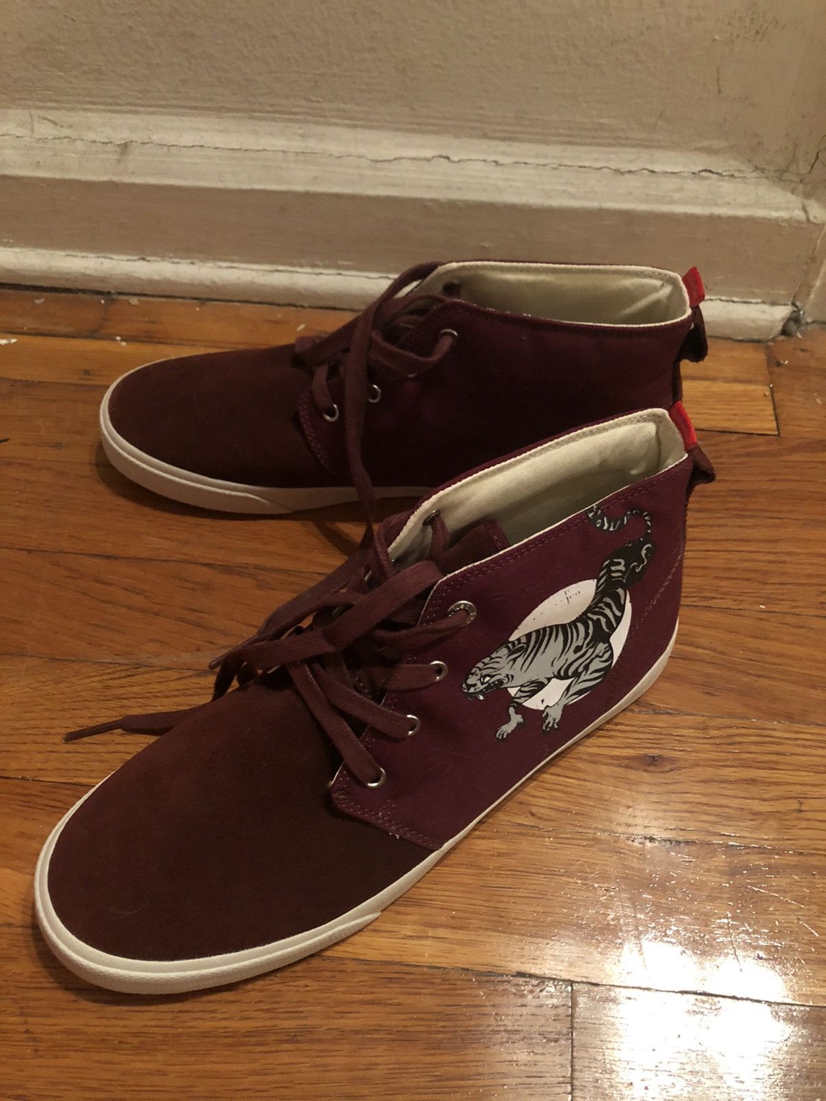 Bucketfeet Tiger Midtop Chukka Sneaker Grailed