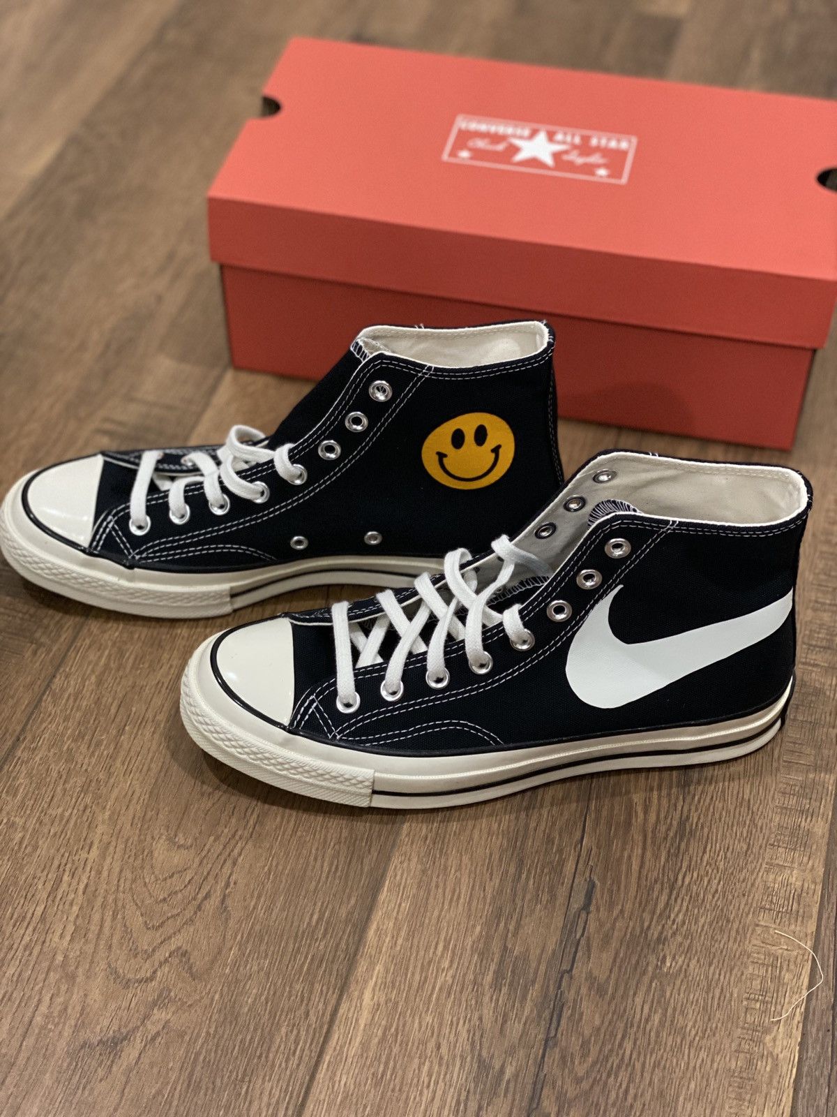 Converse × Market UV CALZADO Swoosh Smiley Chinatown Market Converse ...
