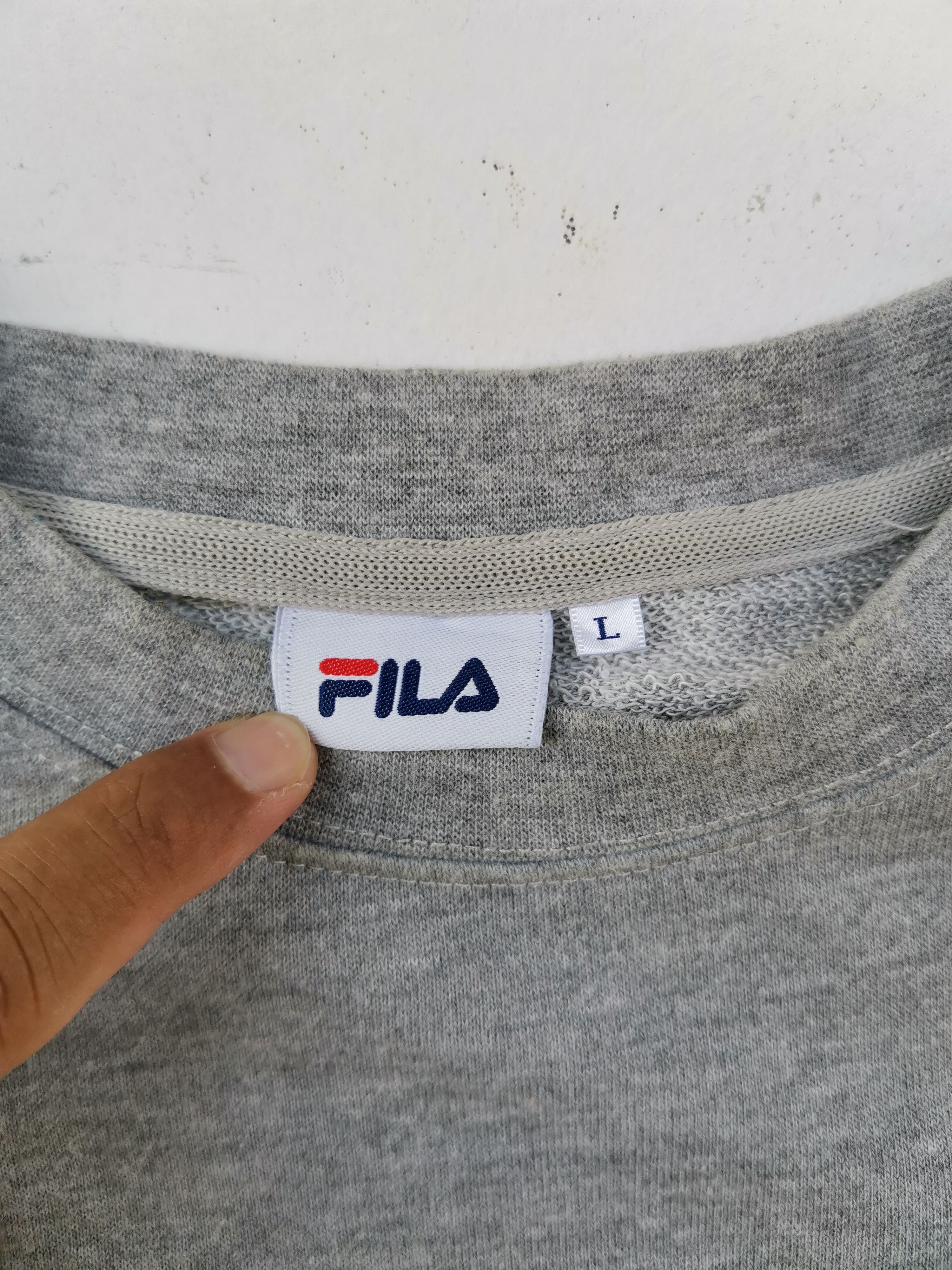 Fila Vintage FILA Big Logo Sweatshirt Size US L / EU 52-54 / 3 - 6 Thumbnail