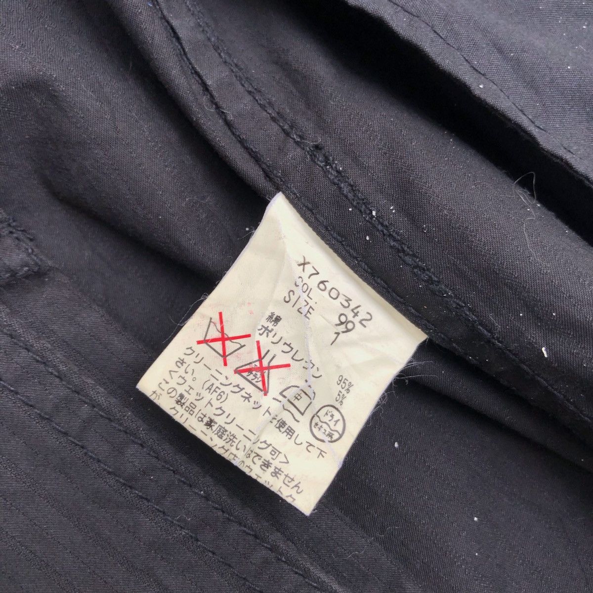 Yohji Yamamoto ❄️A.A.R YOHJI YAMAMOTO WORKER BUTTON JACKET Size US S / EU 44-46 / 1 - 11 Thumbnail