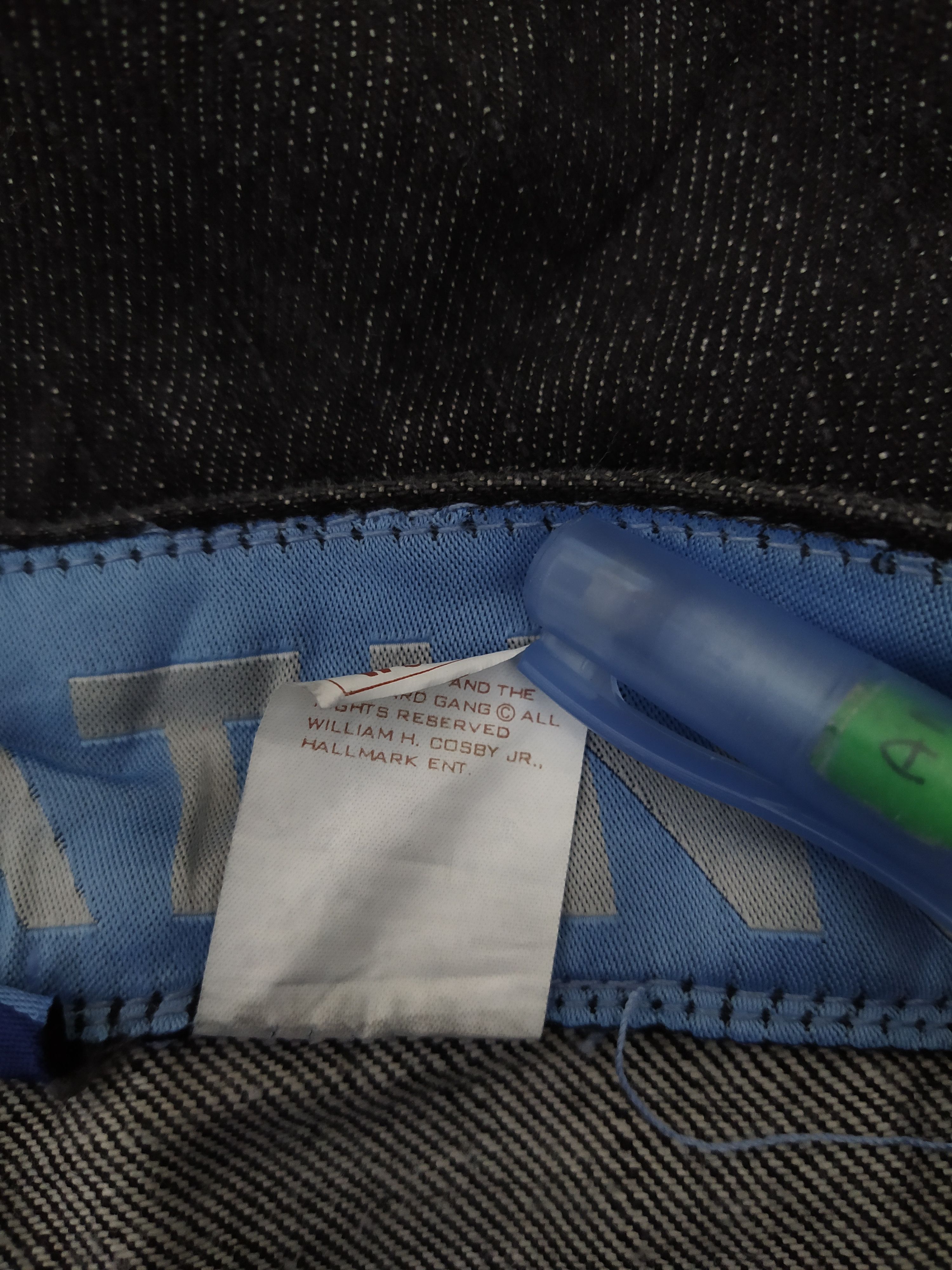 Fubu × Vintage 90s FUBU PLATINUM DENIM (B434) Size US 36 / EU 52 - 14 Thumbnail