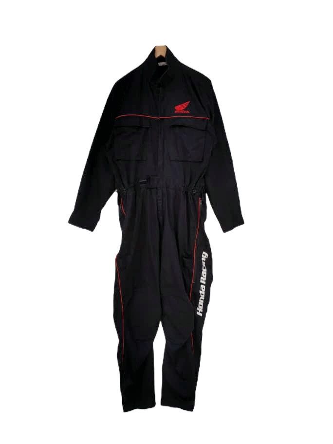 Honda Honda Sport Racing Black Coverall Jackets Size US 35 - 2 Thumbnail