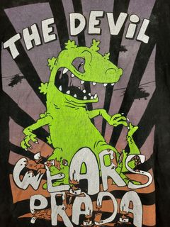 The devil wears discount prada reptar shirt