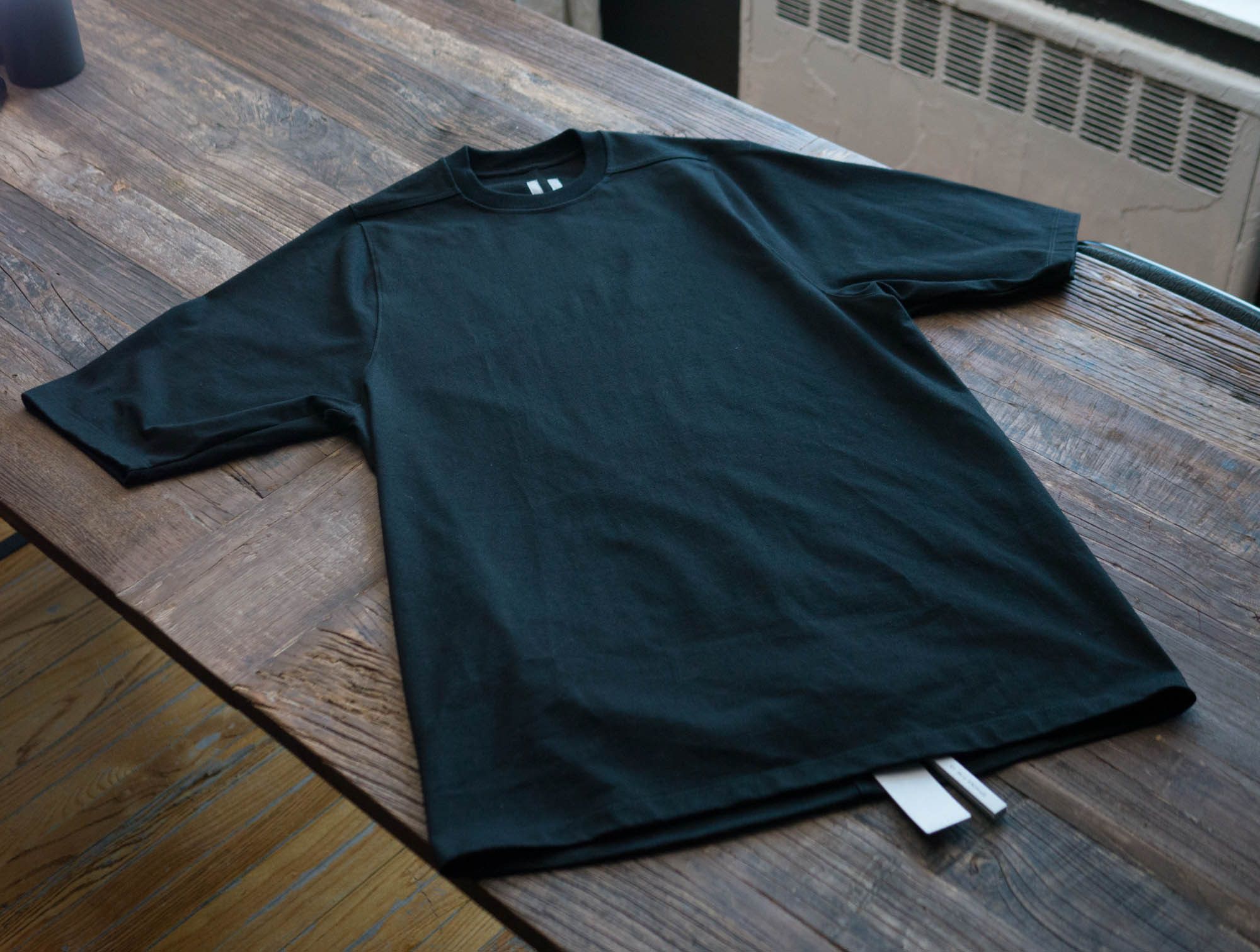 Rick Owens FW15 Sphinx Mainline Jumbo Tee | Grailed