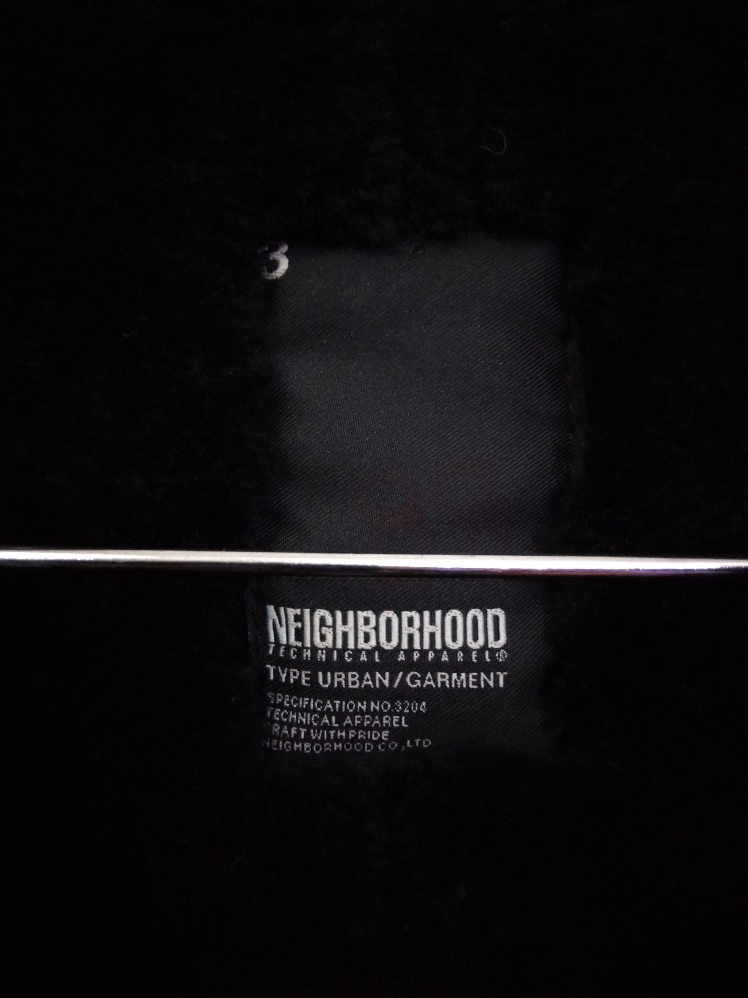 Neighborhood Neighborhood B-3 Leather Jacket Size US L / EU 52-54 / 3 - 6 Thumbnail
