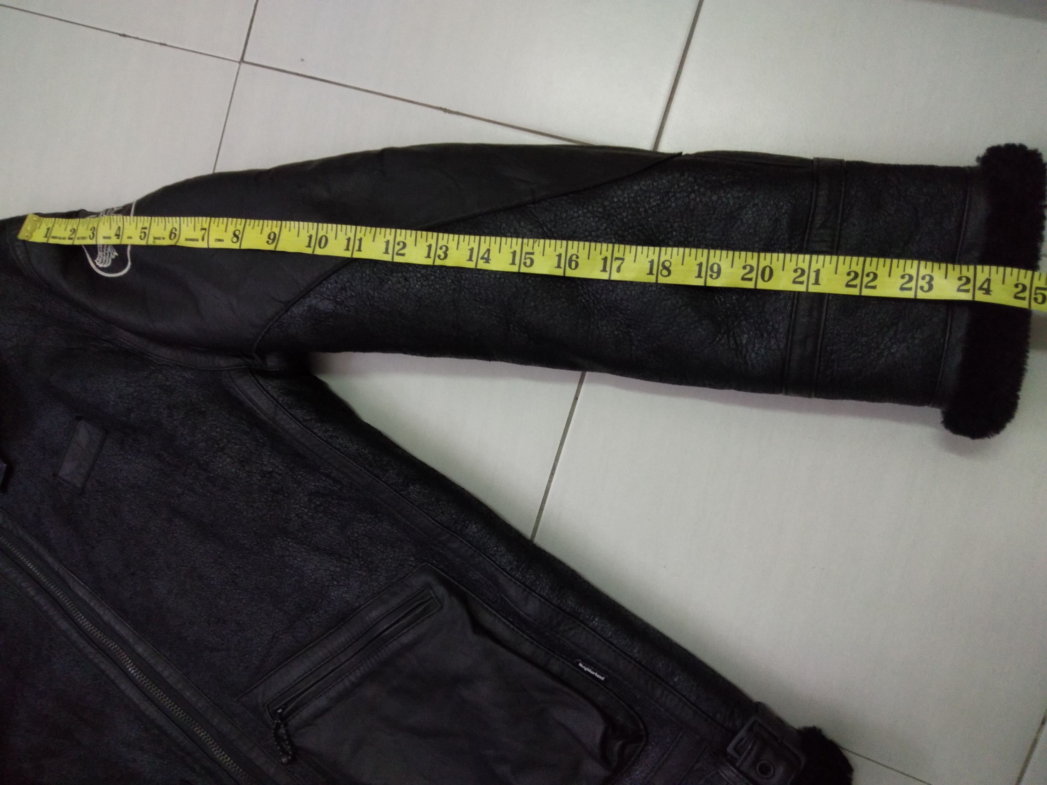 Neighborhood Neighborhood B-3 Leather Jacket Size US L / EU 52-54 / 3 - 16 Thumbnail