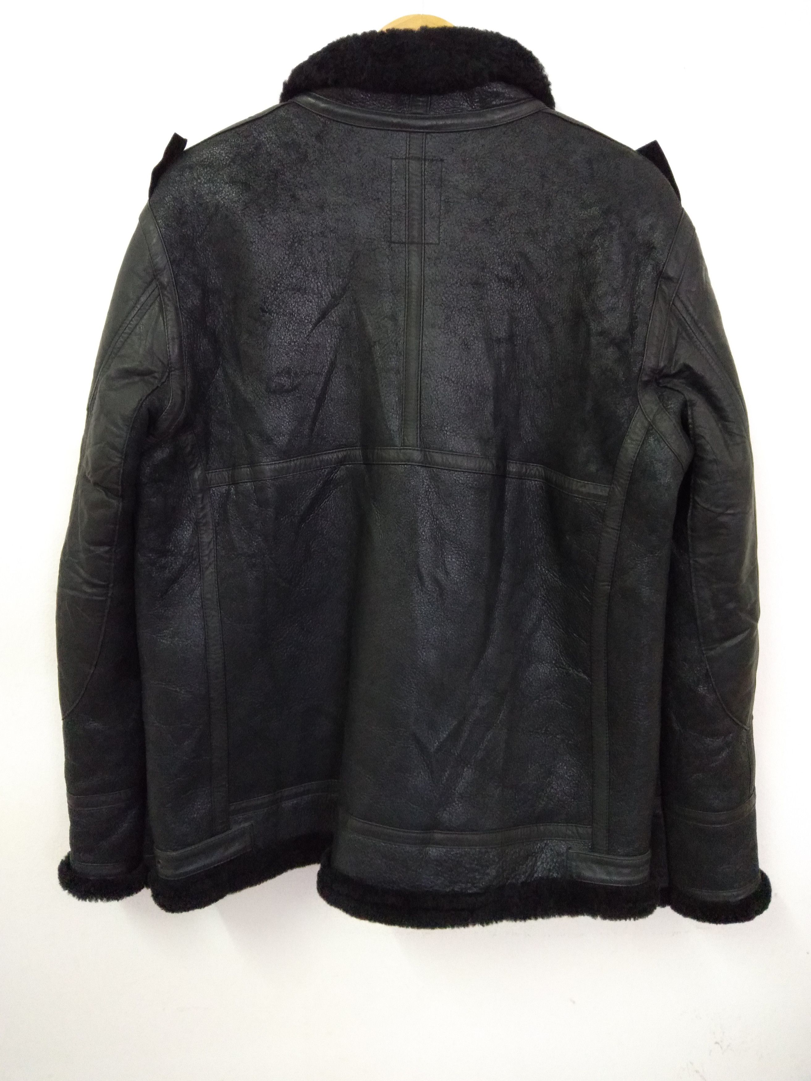 Neighborhood Neighborhood B-3 Leather Jacket Size US L / EU 52-54 / 3 - 5 Thumbnail