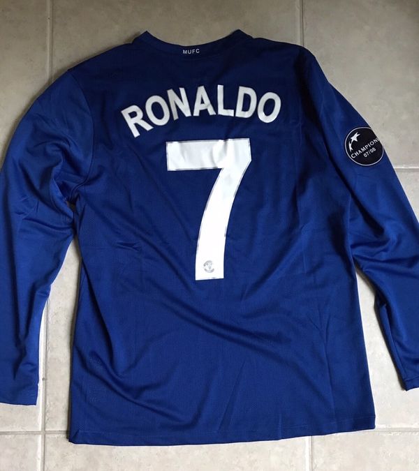 Retro Cristiano Ronaldo 2007/2008 UCL Final Manchester United Nike